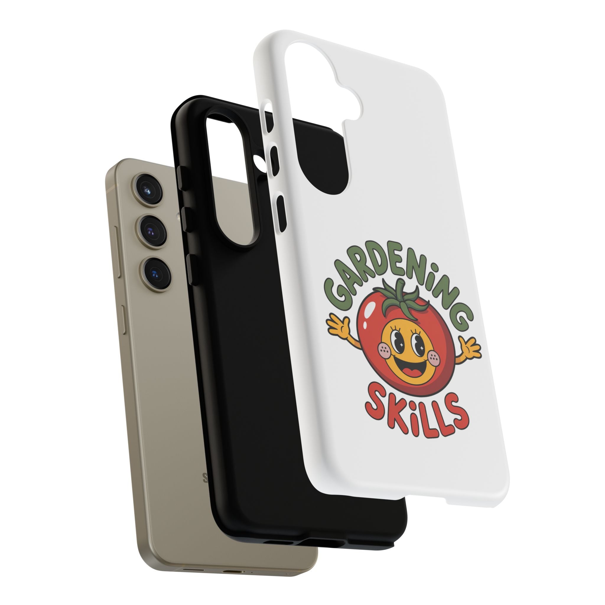 Gardening Skills Phone Case — Cute Tomato Plant Lover Protective Cover