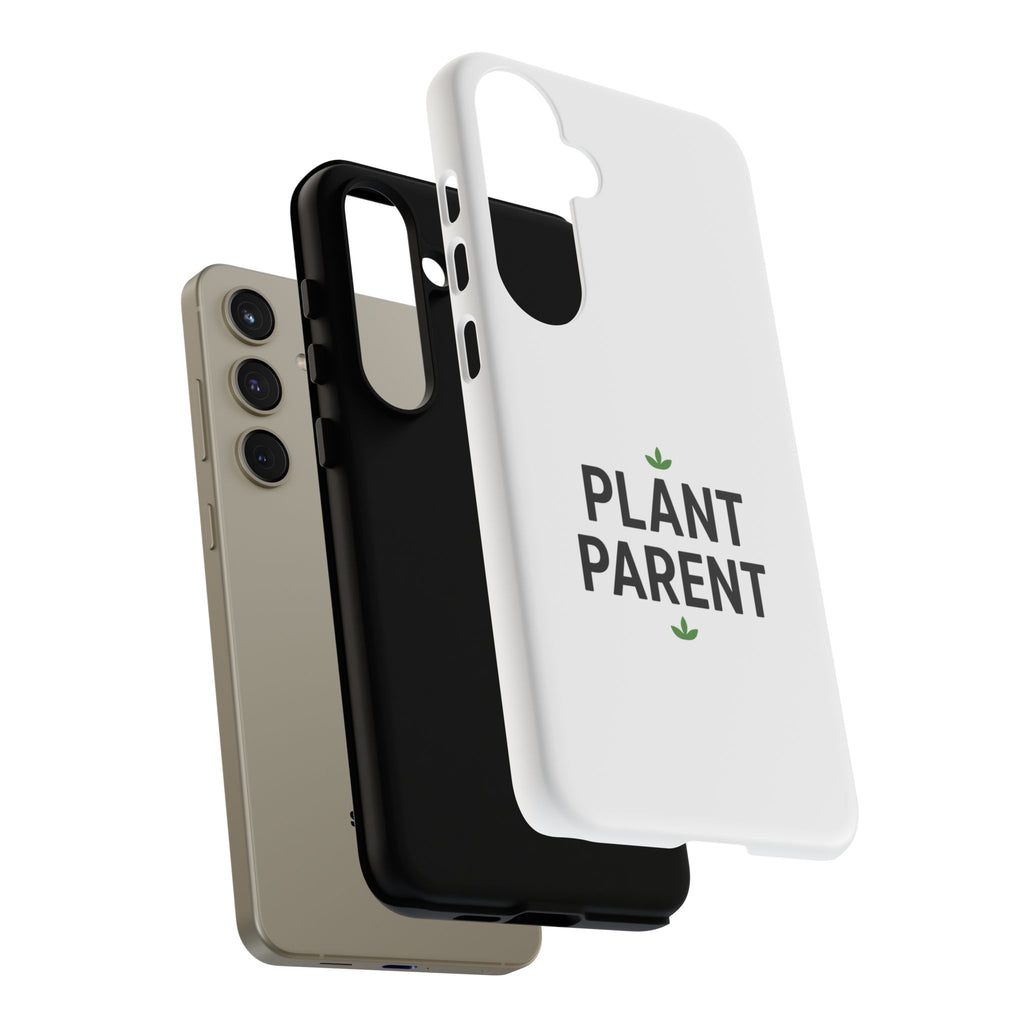 Plant Parent Tough Phone Case – Minimalist Plant Lover Protective Cover