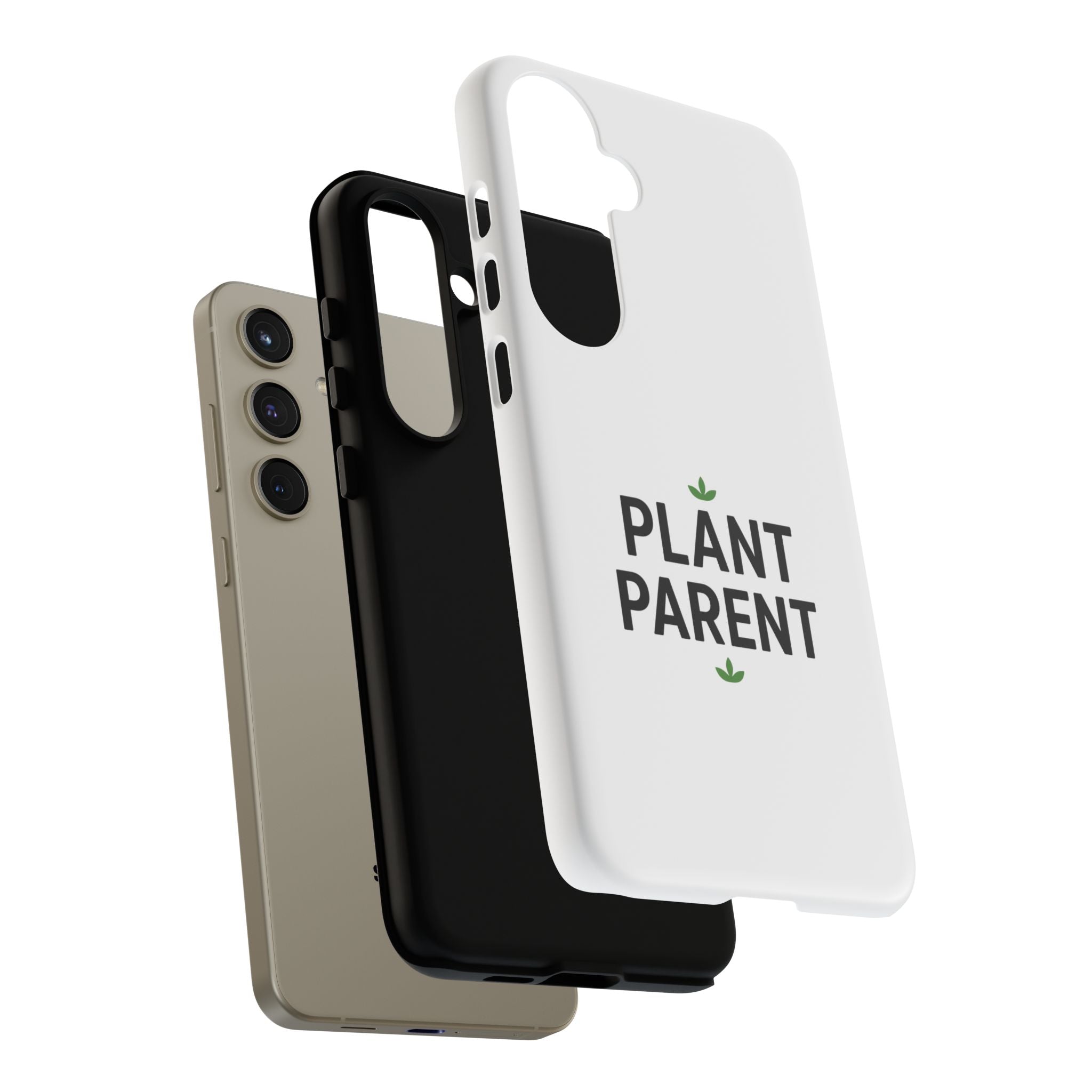 Plant Parent Tough Phone Case – Minimalist Plant Lover Protective Cover