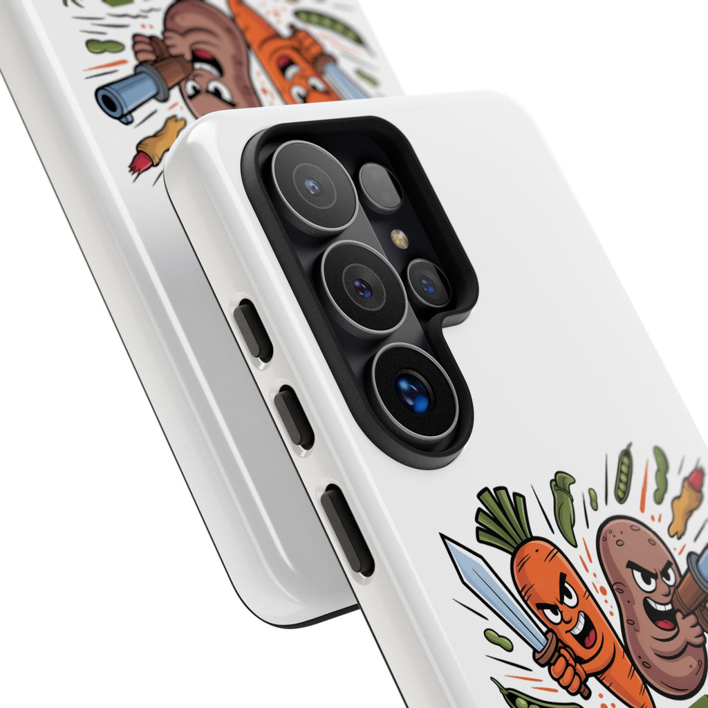 Phone Case — 'Dig For Victory' Veggie Combat Garden Design