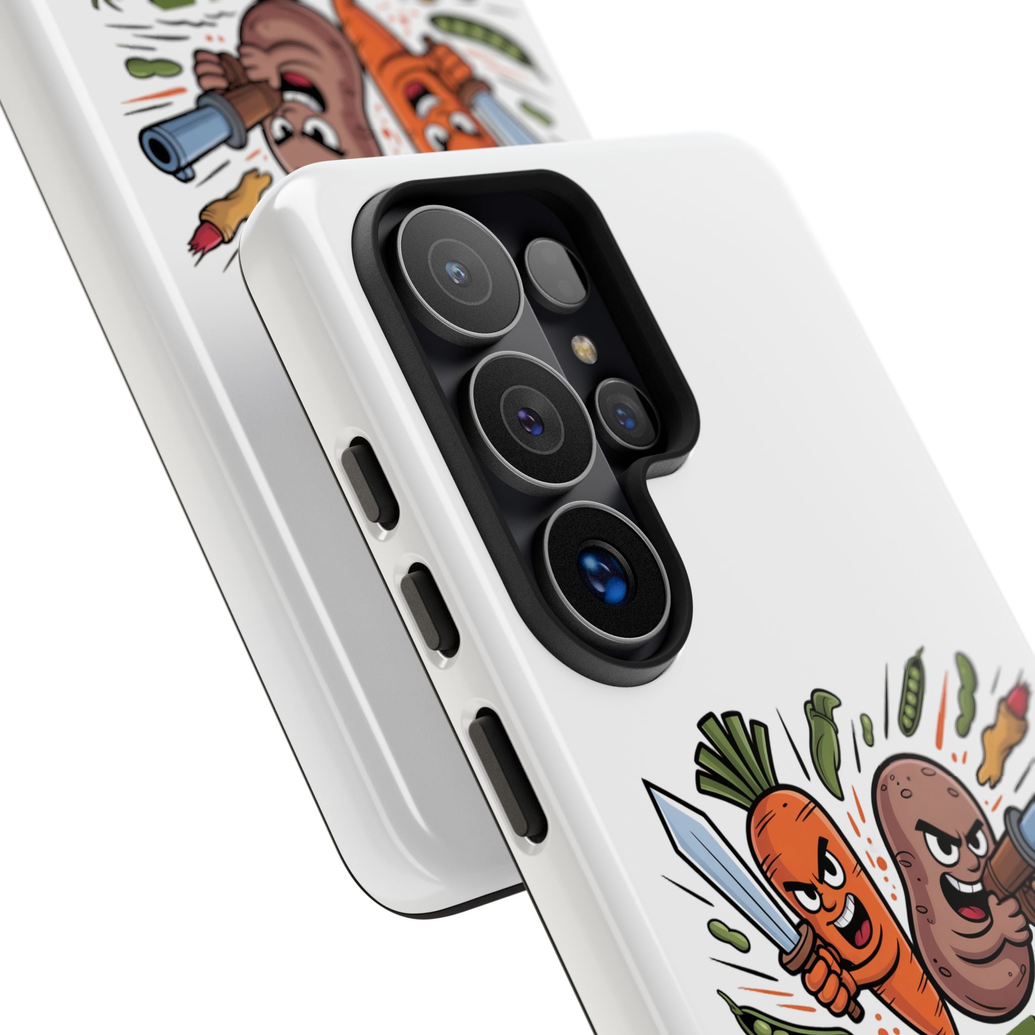 Phone Case — 'Dig For Victory' Veggie Combat Garden Design