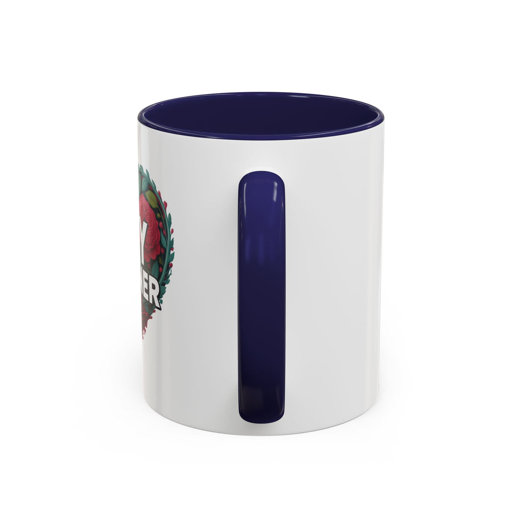 Sexy Gardener Accent Coffee Mug – Floral Heart Gardening Gift (11/15oz)