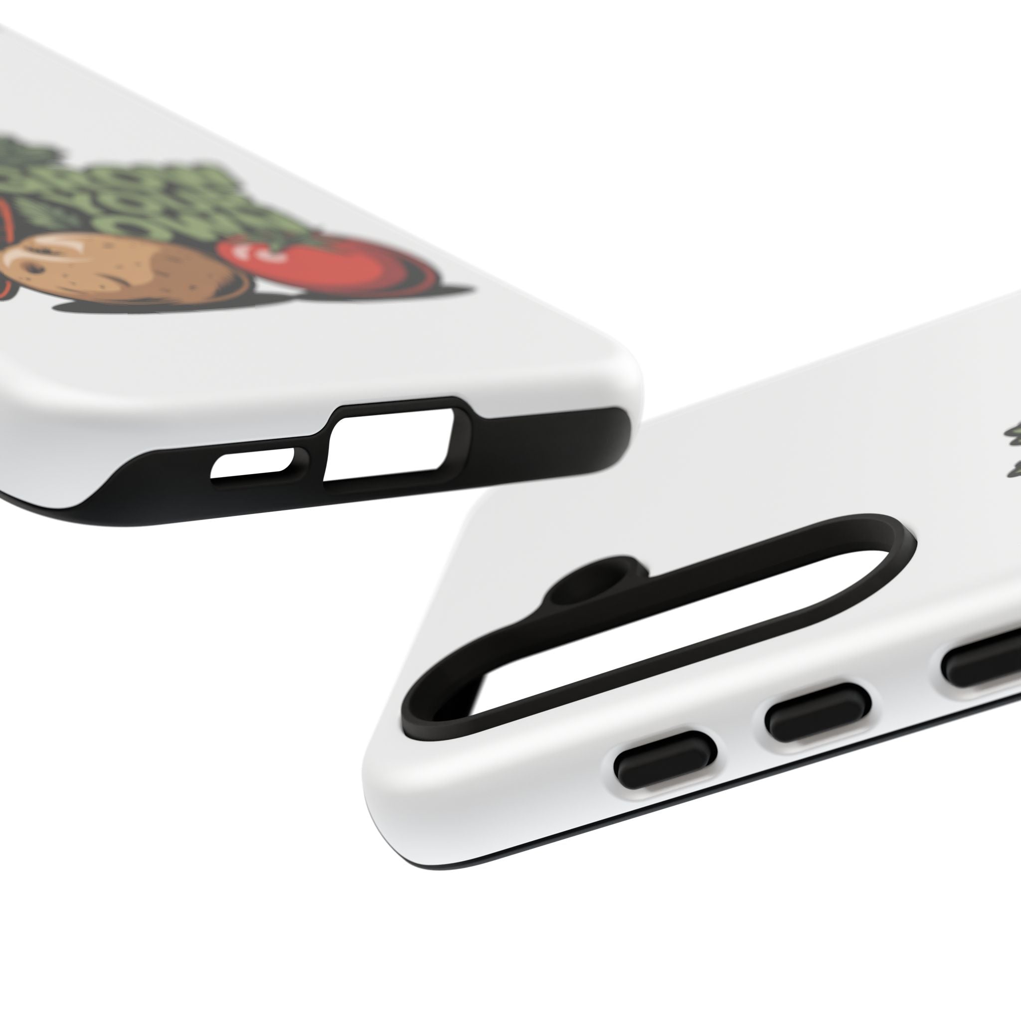 Grow Your Own Vegetables Phone Case — Gardening Carrot Potato Tomato Design