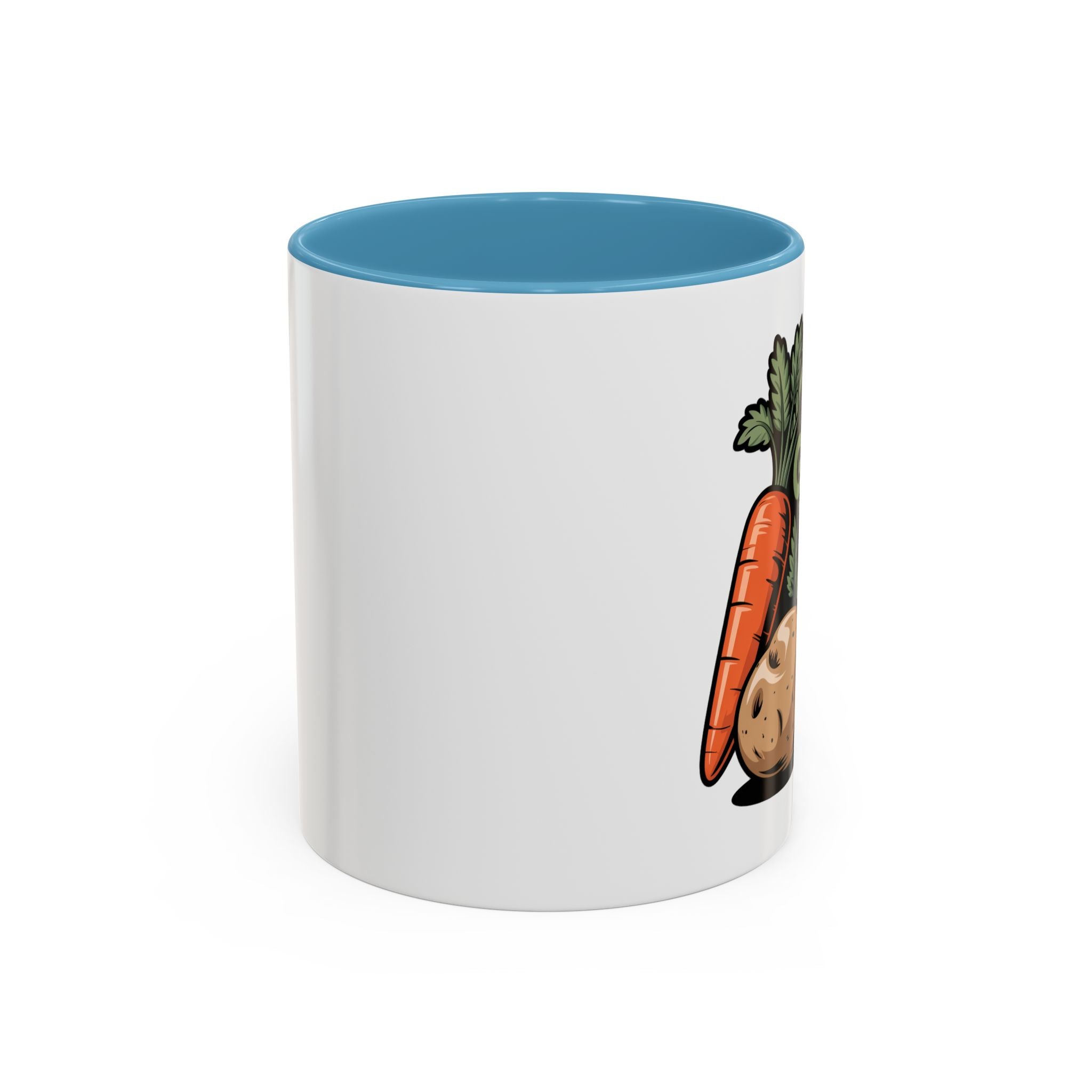 Grow Your Own Coffee Mug — Gardening Veggie Design (11/15oz Accent)
