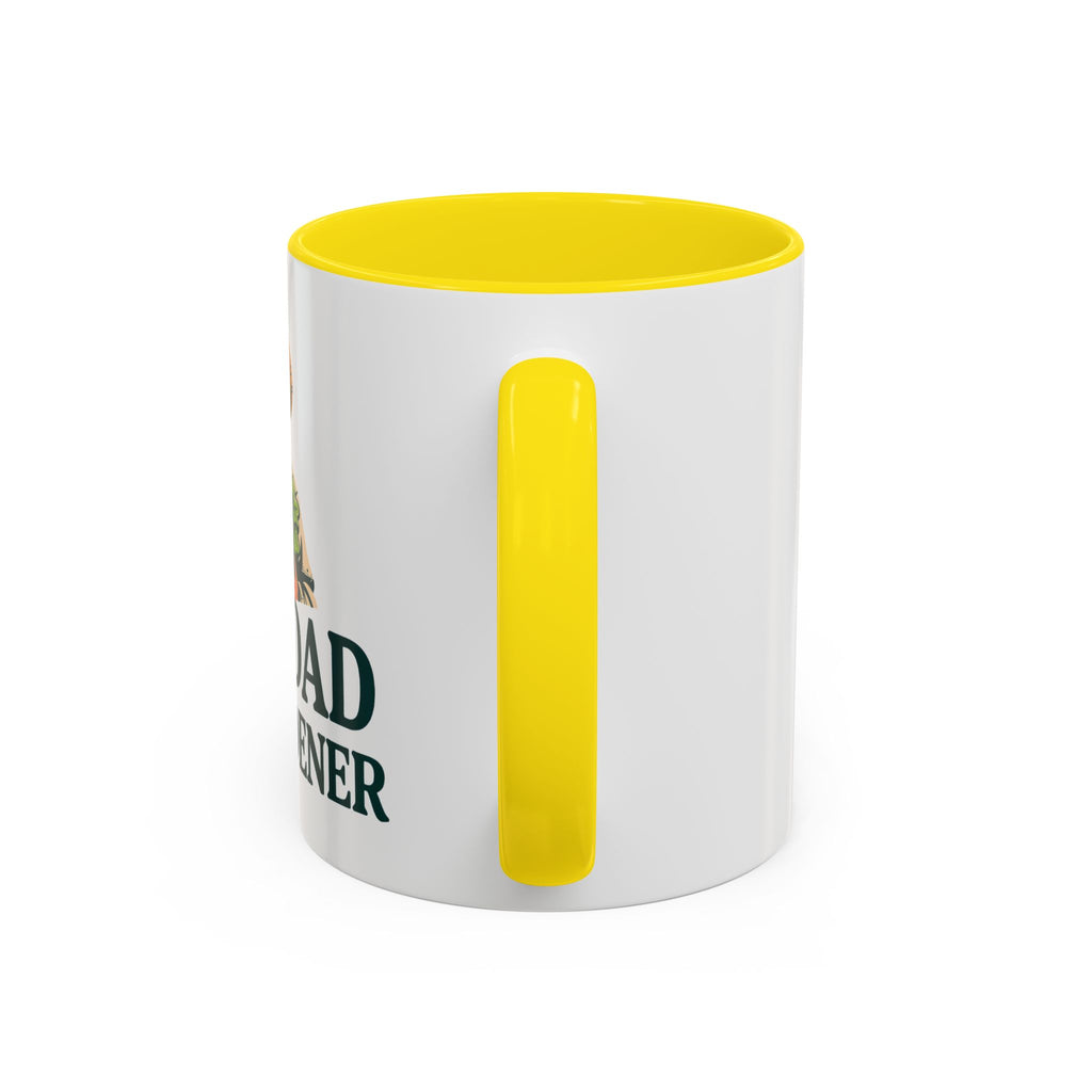 Grandad Top Gardener Accent Coffee Mug — 11/15oz Gift for Gardeners