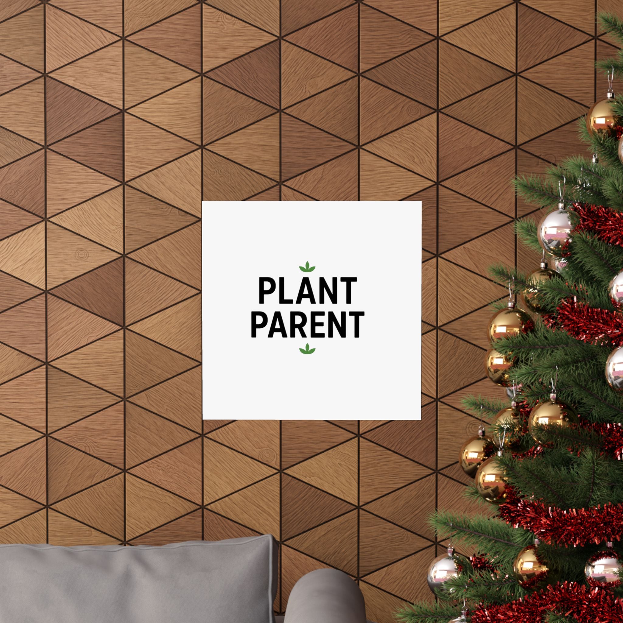 Plant Parent Poster — Minimalist Matte Vertical Wall Art