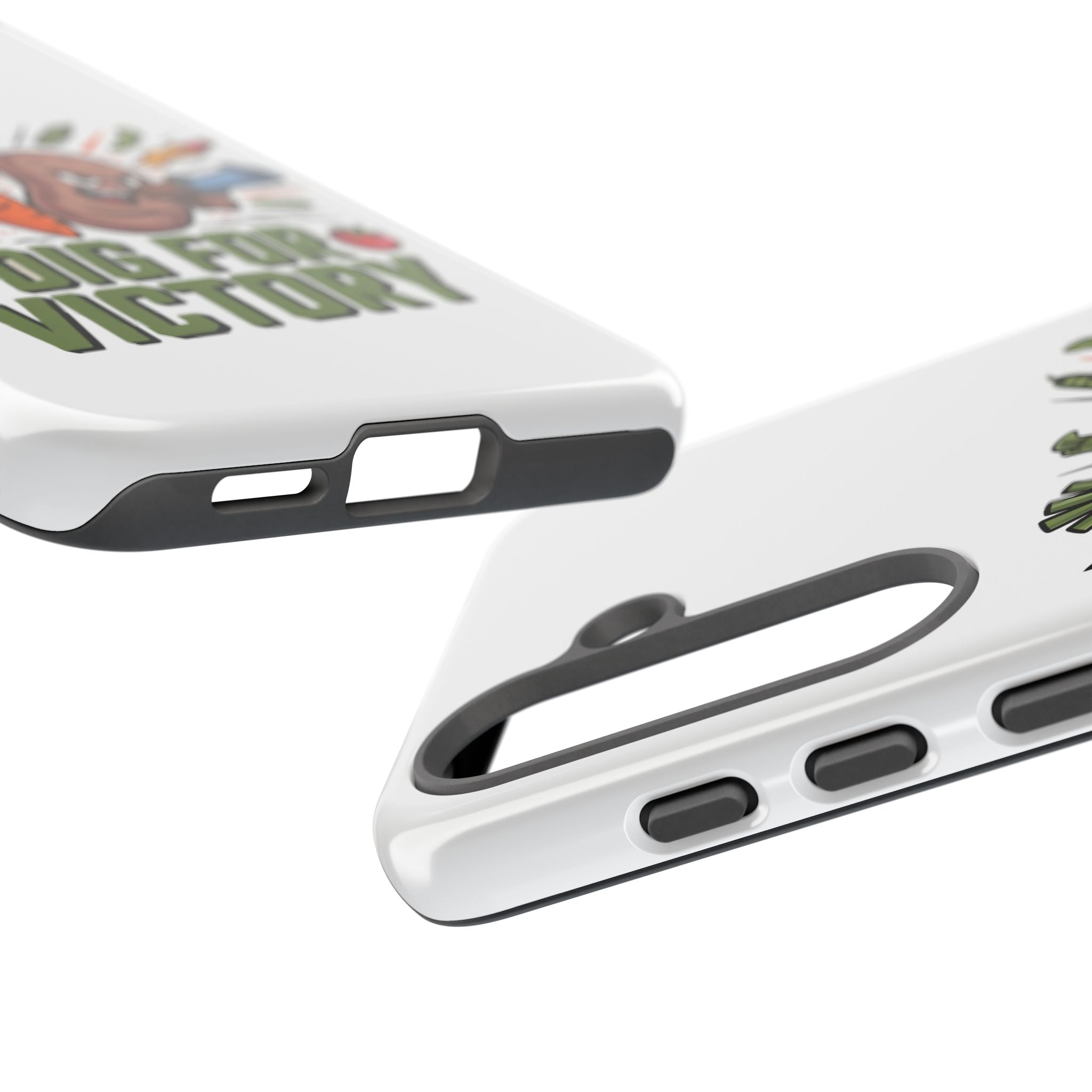 Phone Case — 'Dig For Victory' Veggie Combat Garden Design
