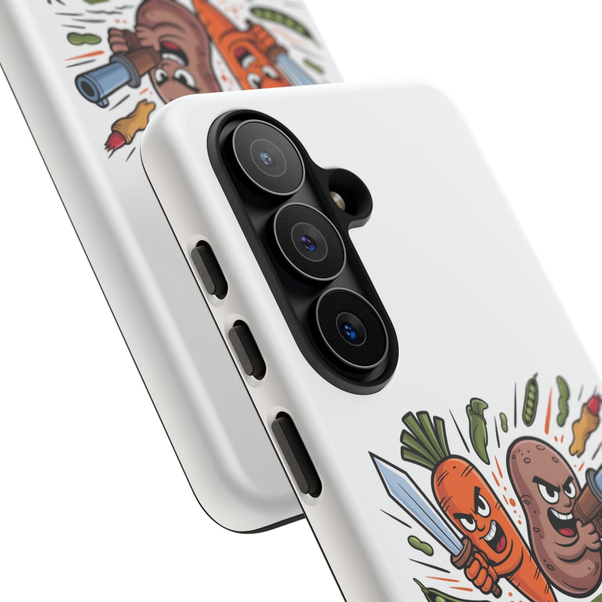 Phone Case — 'Dig For Victory' Veggie Combat Garden Design