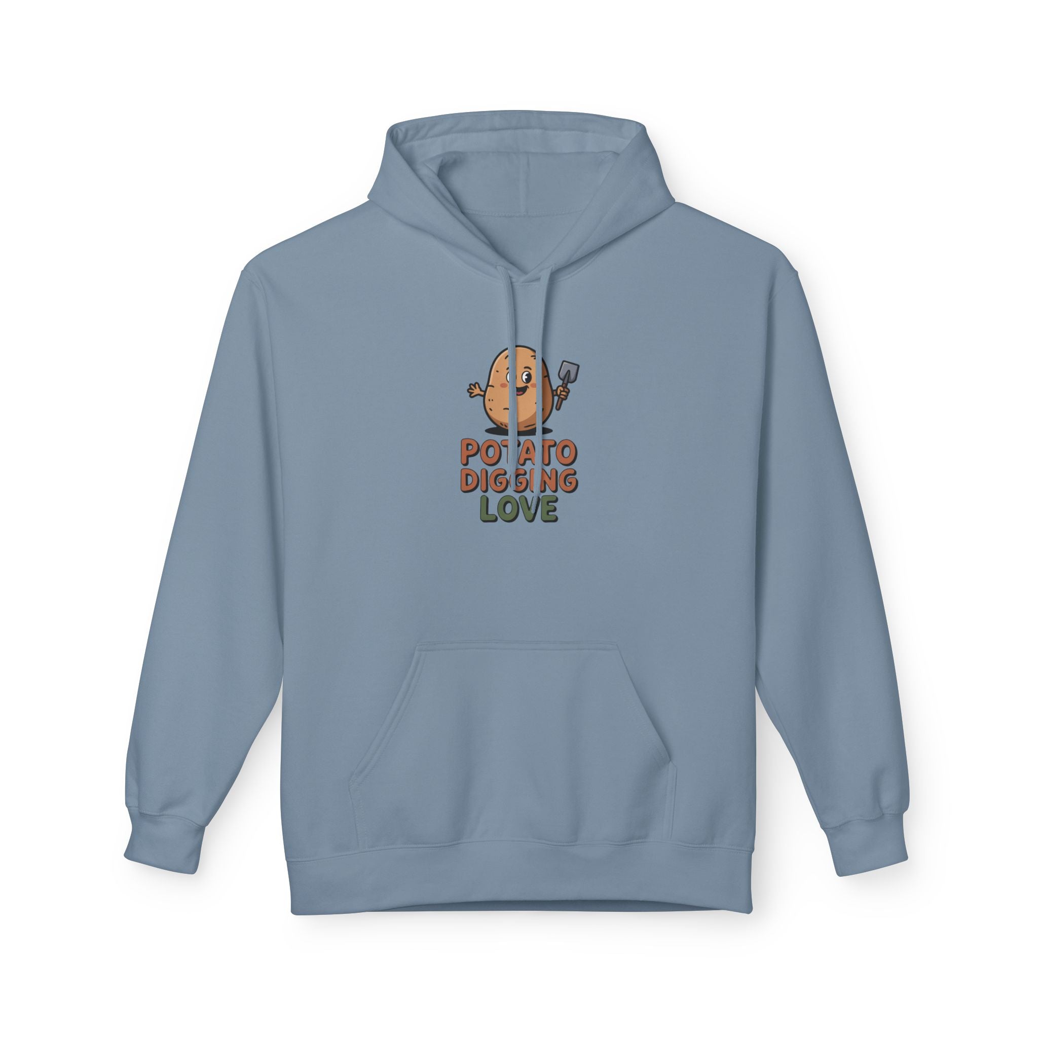 Potato Digging Love Hoodie — Cute Gardener Veggie Graphic Sweatshirt
