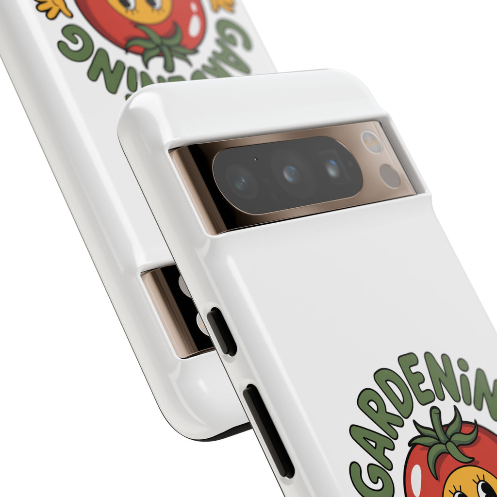 Gardening Skills Phone Case — Cute Tomato Plant Lover Protective Cover