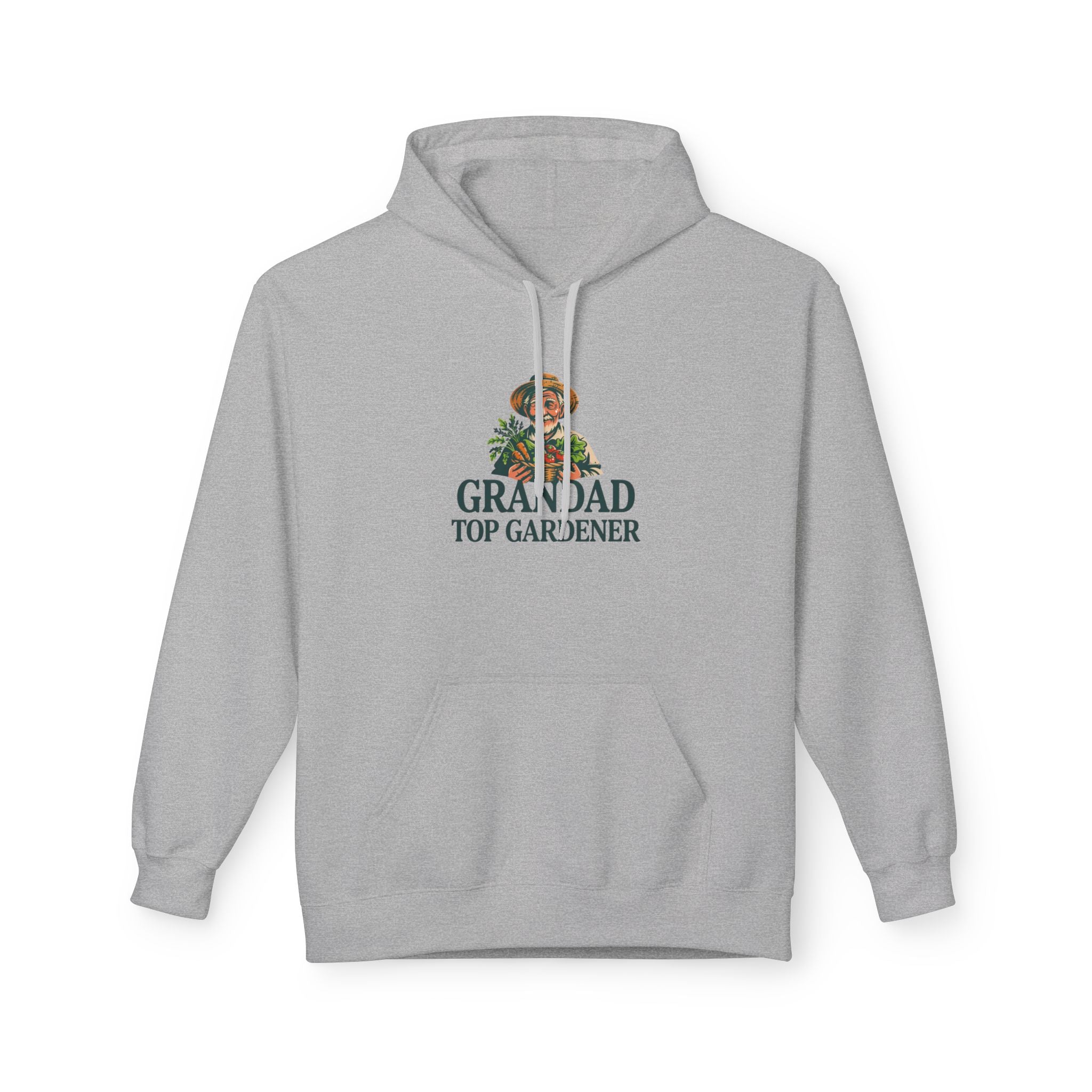 Grandad Top Gardener Hoodie – Floral Gardening Gift for Grandpa
