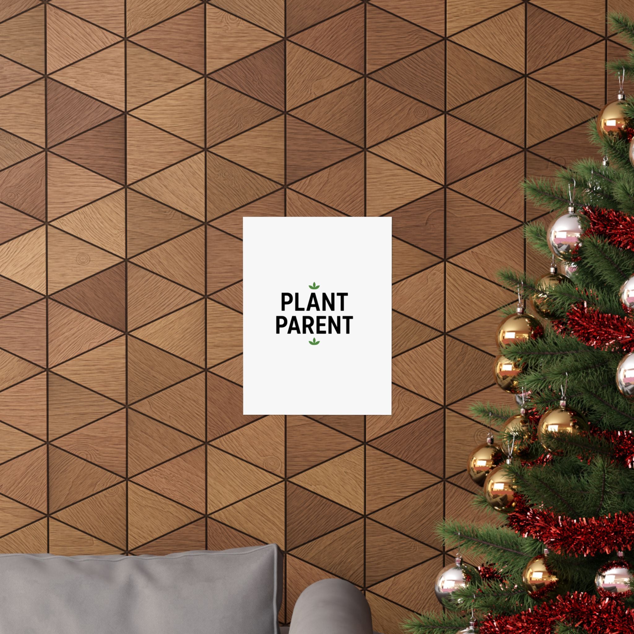 Plant Parent Poster — Minimalist Matte Vertical Wall Art