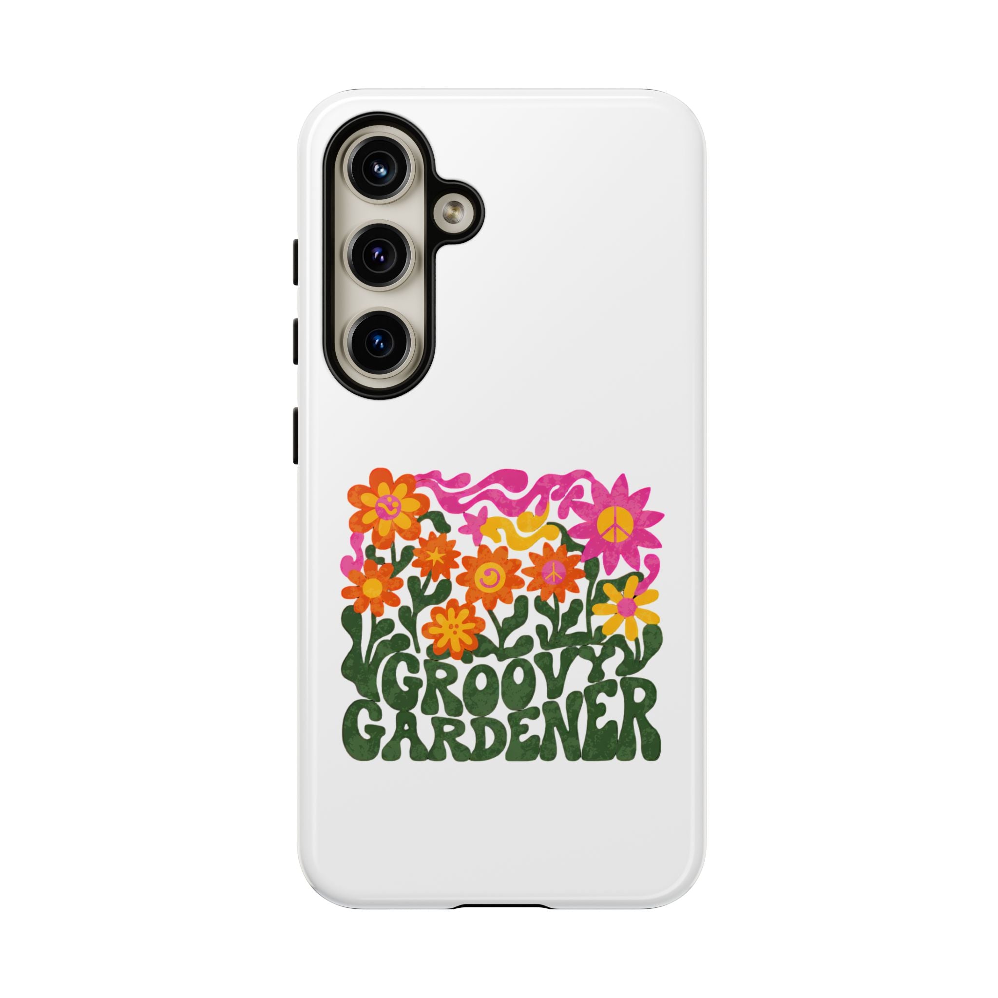 Groovy Gardener Phone Case - Retro Floral iPhone Cover