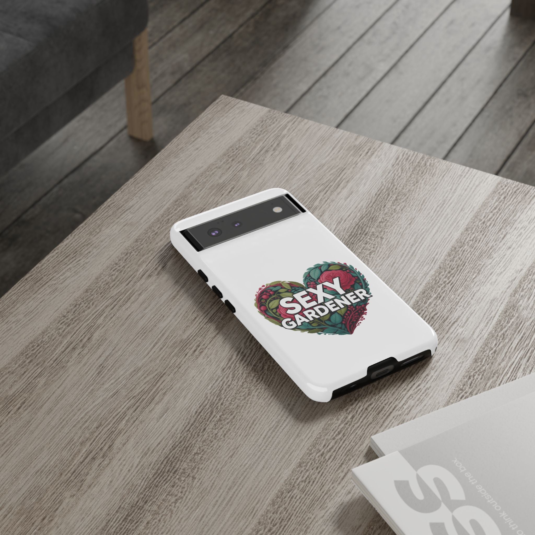Sexy Gardener Phone Case — Floral Heart Garden Lover Tough Case