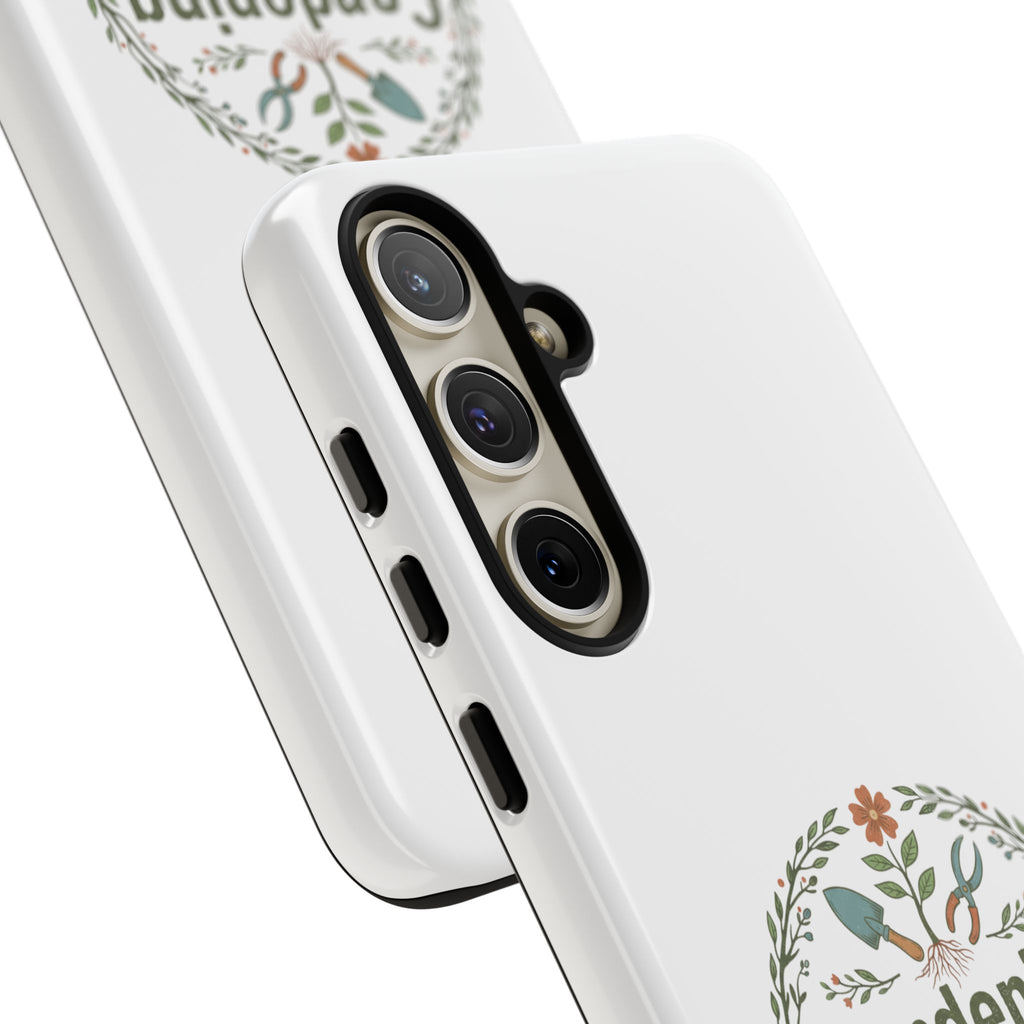 Phone Case — Gardening Addict "Plant • Grow • Repeat" Floral Garden Phone Cover
