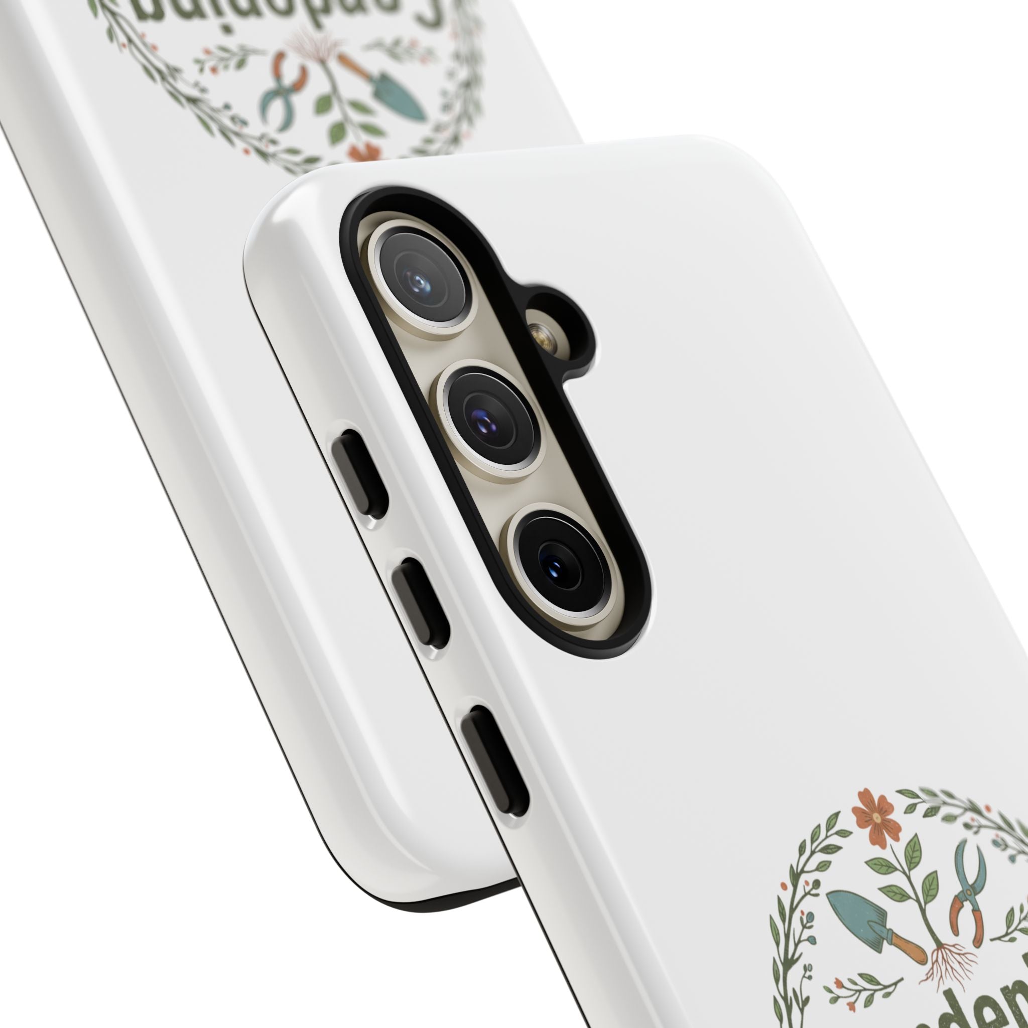 Phone Case — Gardening Addict "Plant • Grow • Repeat" Floral Garden Phone Cover
