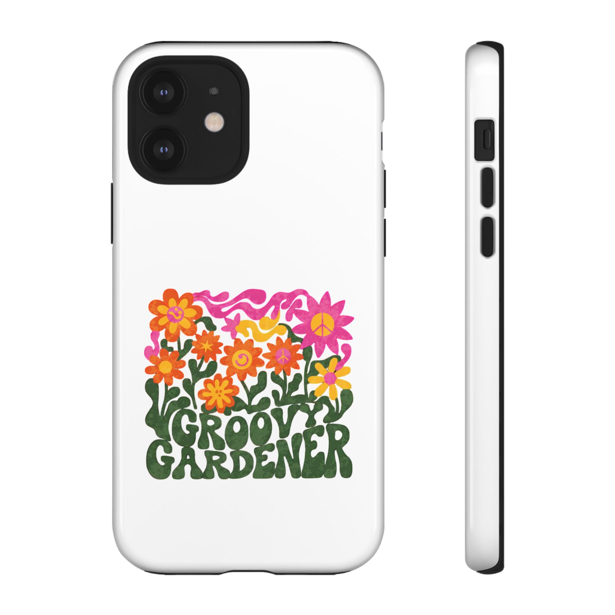 Groovy Gardener Phone Case - Retro Floral iPhone Cover