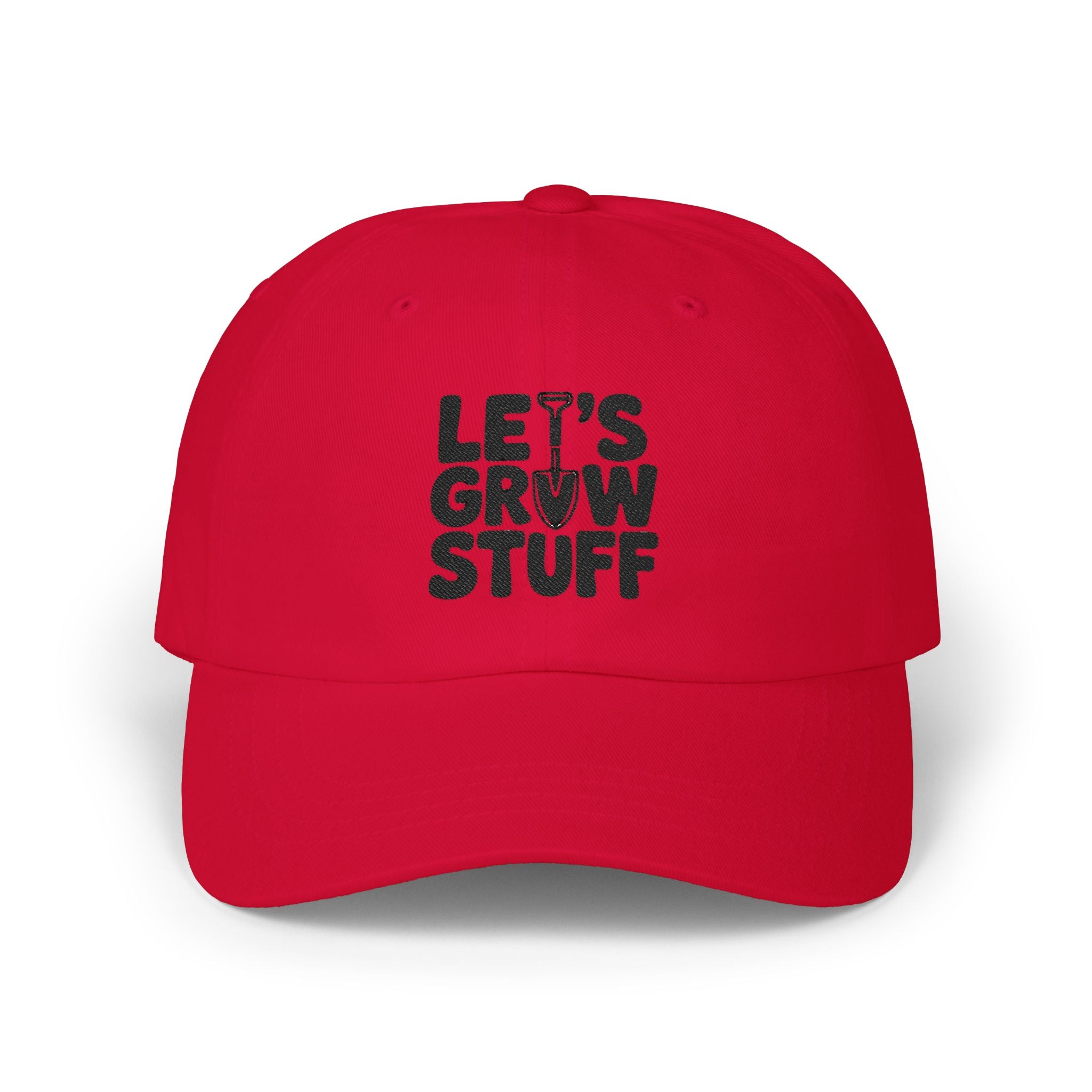 Let's Grow Stuff Dad Cap — Gardening Hat for Plant Lovers