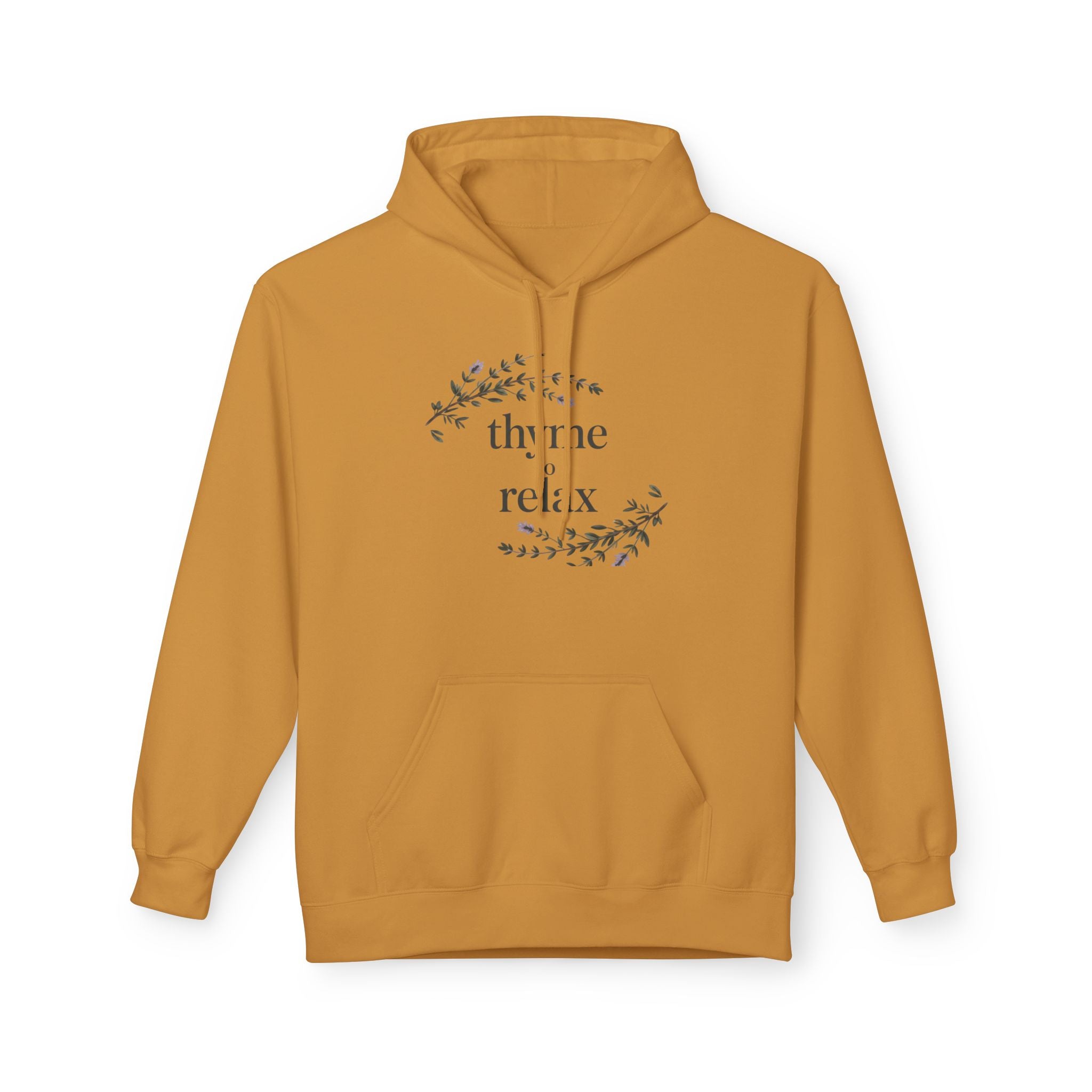 Thyme to Relax Hoodie — Botanical Relaxation Pullover