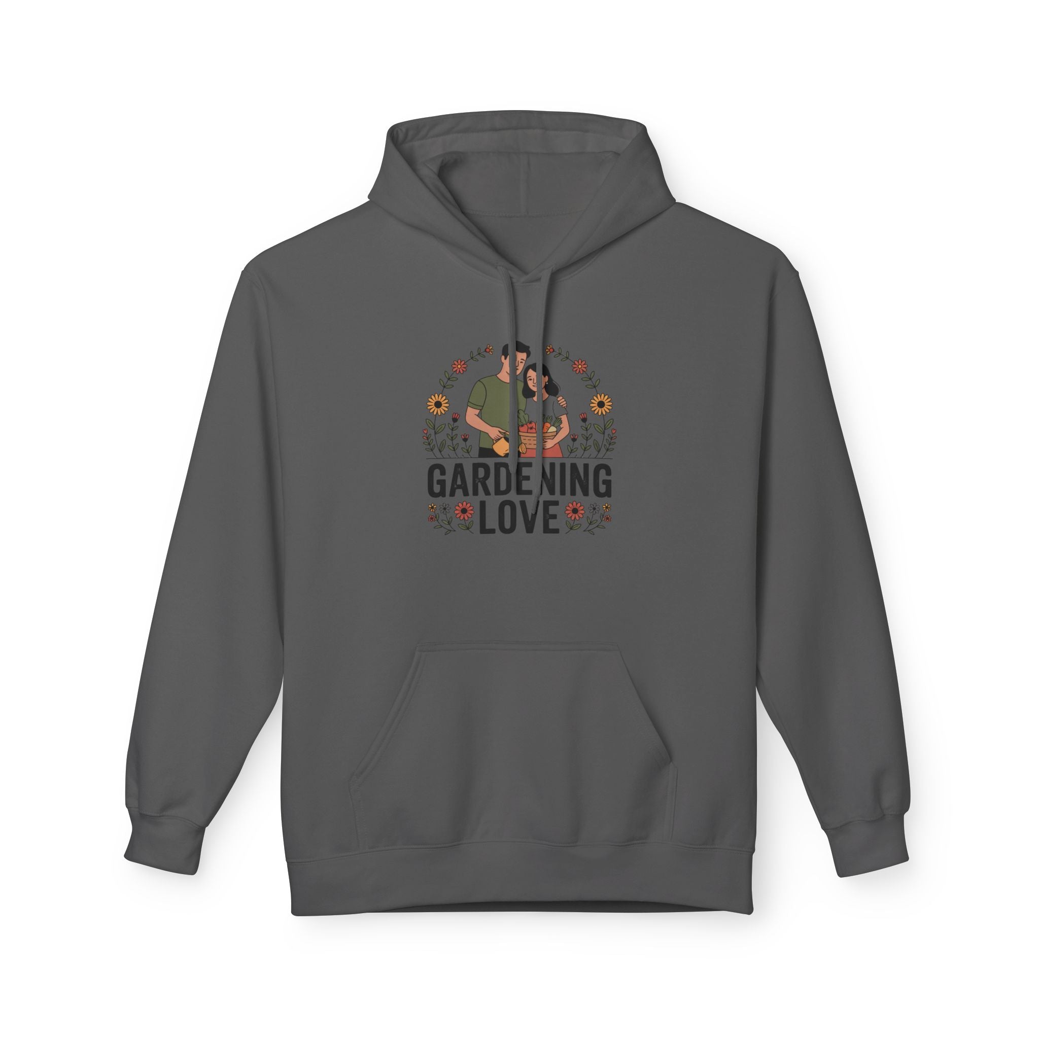 Gardening Love Hoodie — Floral Gardener Sweatshirt for Plant Lovers