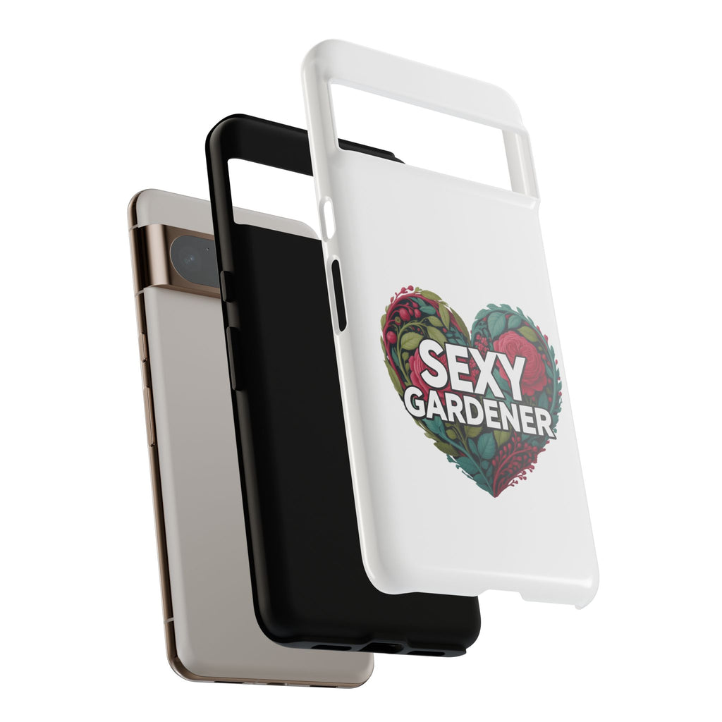 Sexy Gardener Phone Case — Floral Heart Garden Lover Tough Case