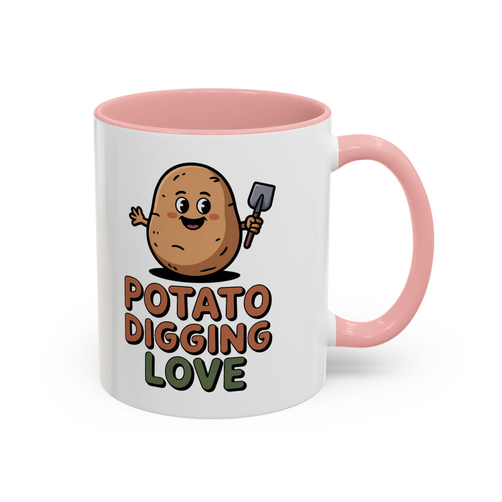 Potato Digging Love Coffee Mug — Cute Gardening Mug (11/15oz)