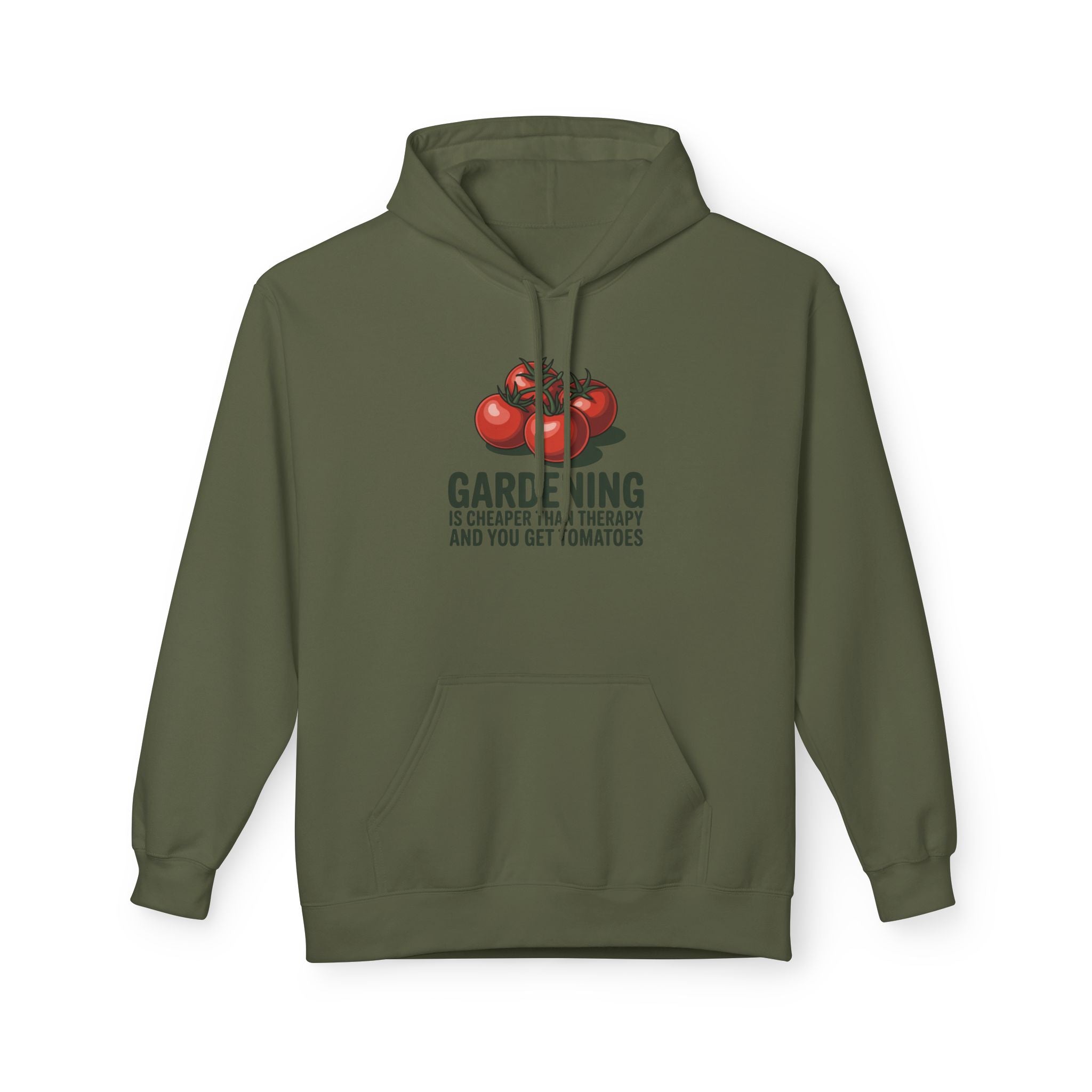 Gardening Is Cheaper Than Therapy Hoodie – Funny Tomato Gardeners Pullover