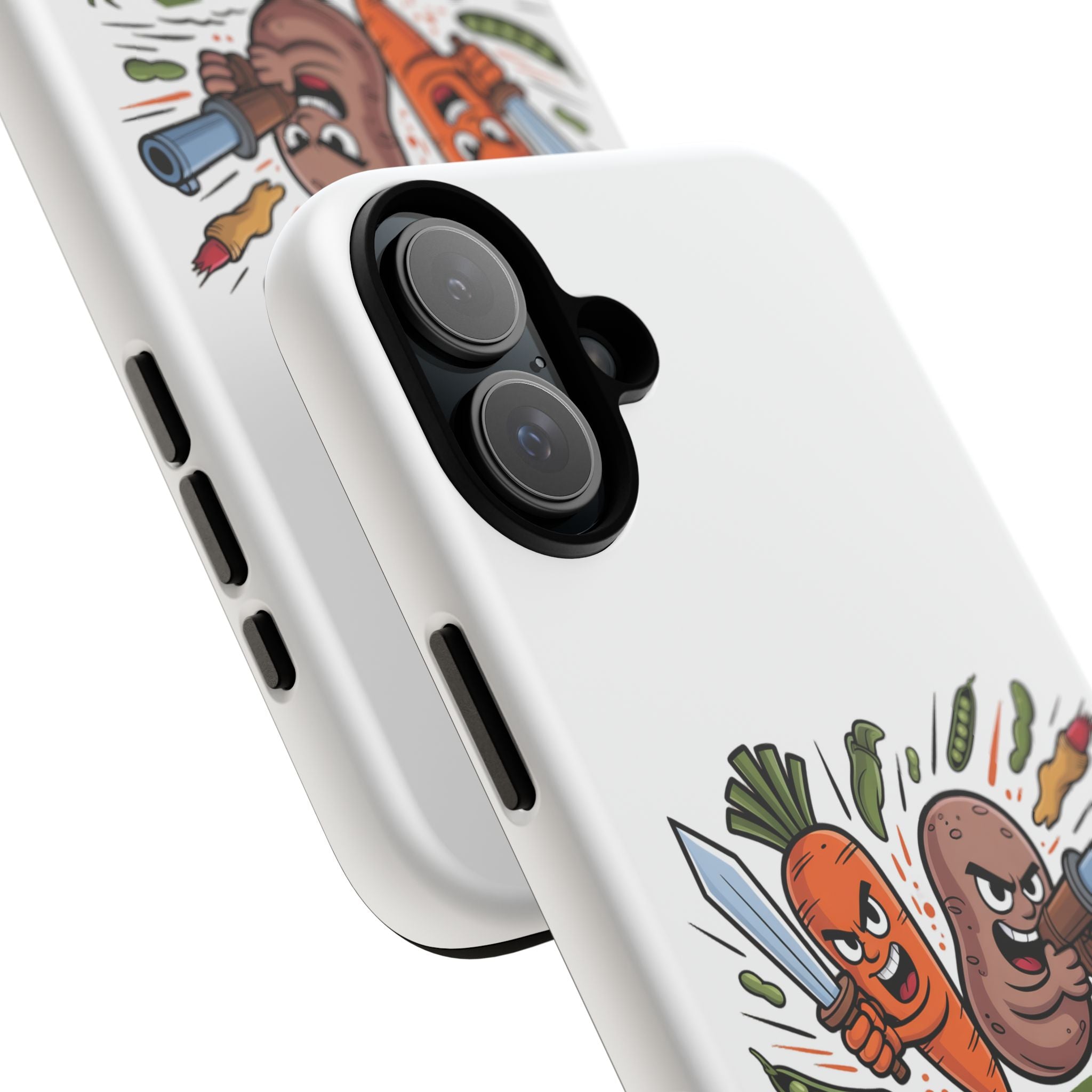Phone Case — 'Dig For Victory' Veggie Combat Garden Design