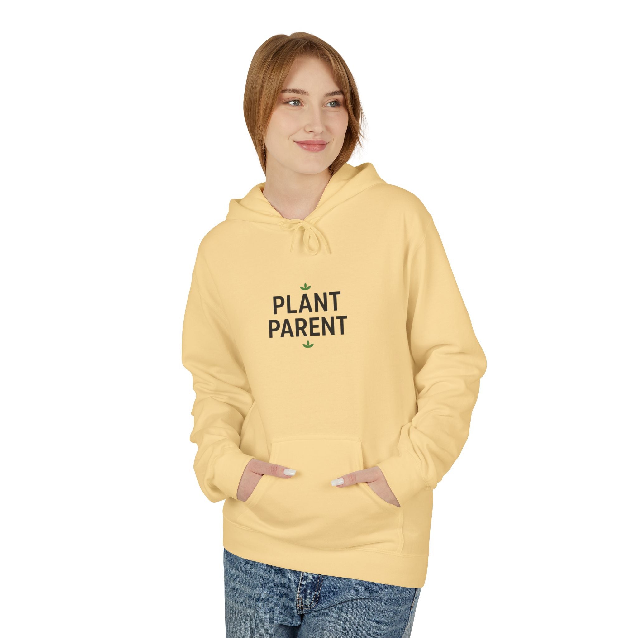 Plant Parent Hoodie — Minimal Botanical Graphic Pullover