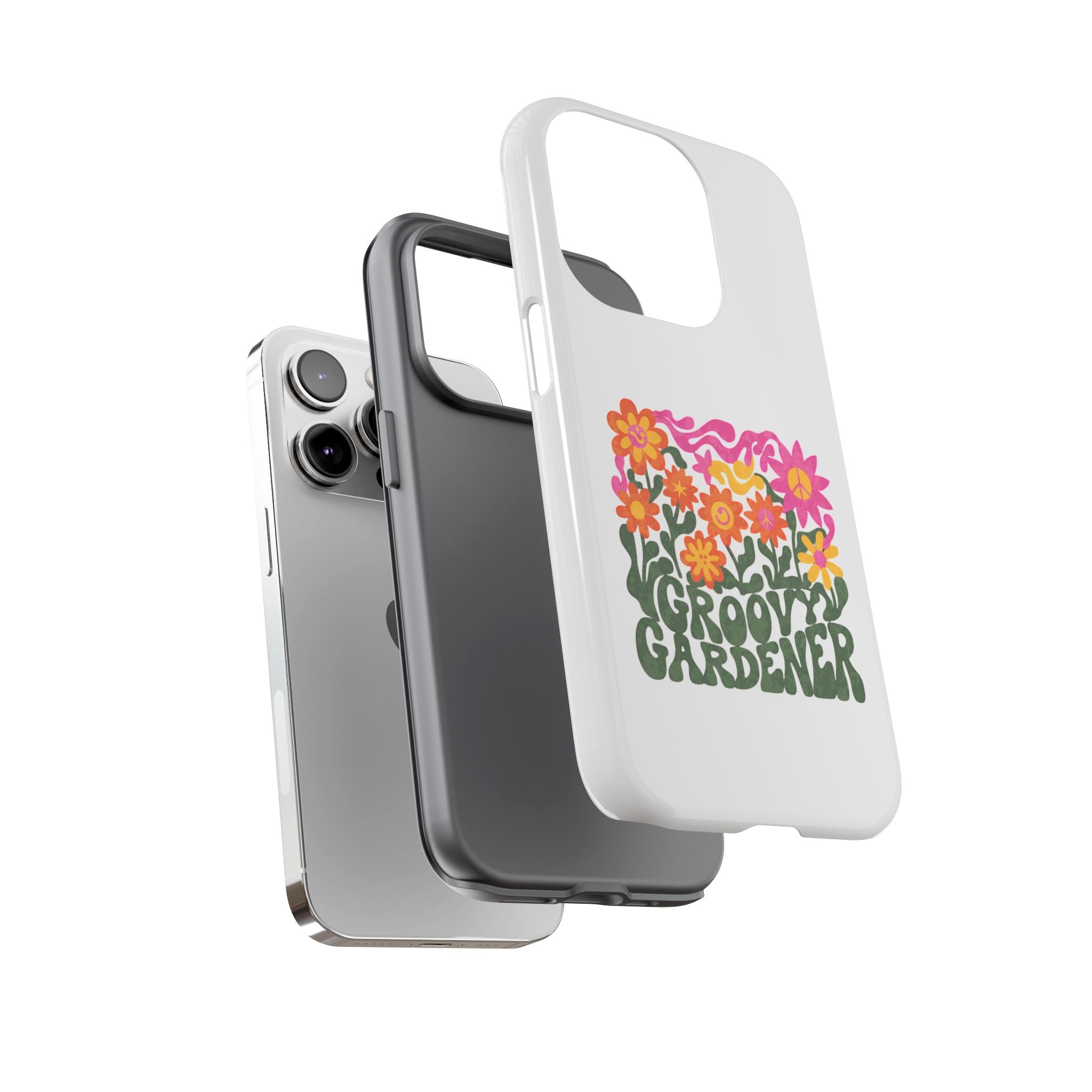 Groovy Gardener Phone Case - Retro Floral iPhone Cover