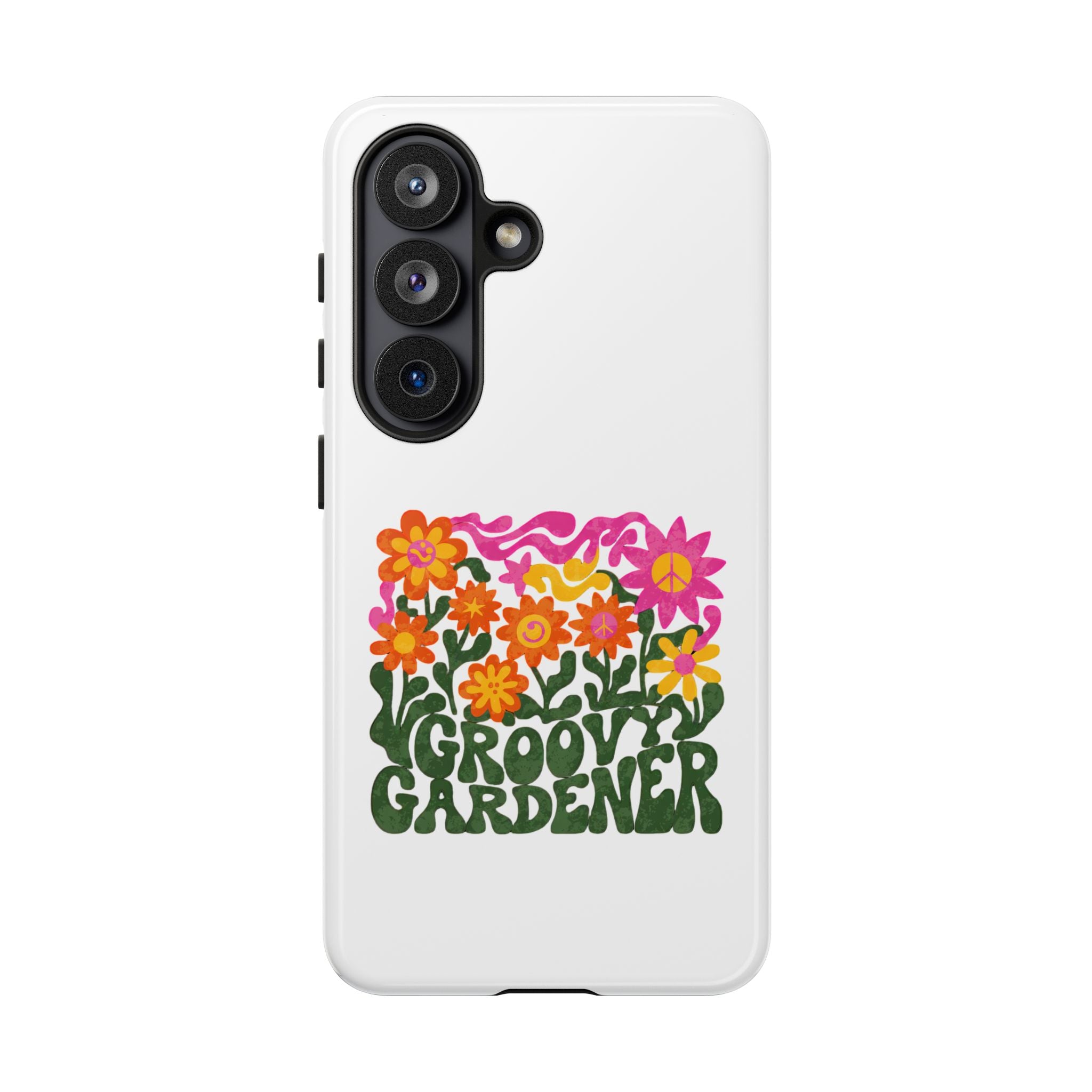 Groovy Gardener Phone Case - Retro Floral iPhone Cover