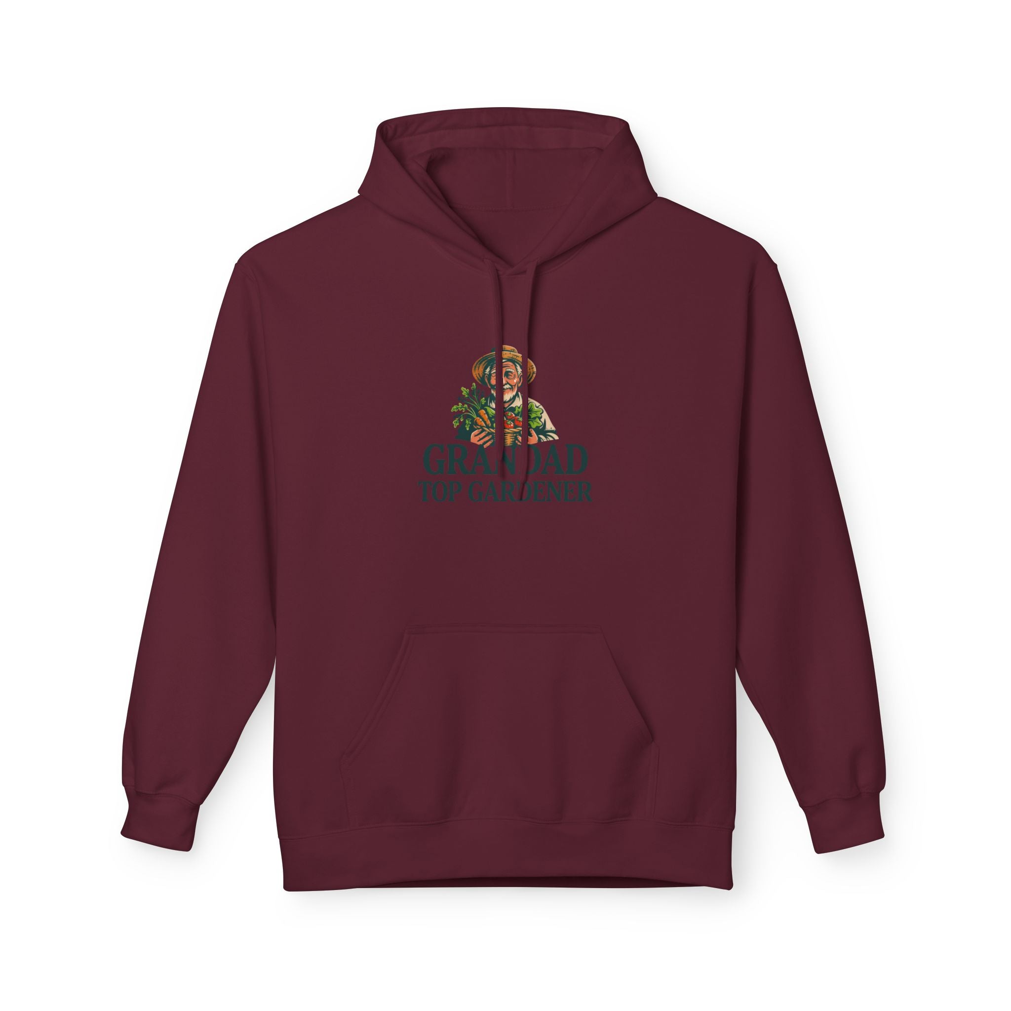 Grandad Top Gardener Hoodie – Floral Gardening Gift for Grandpa