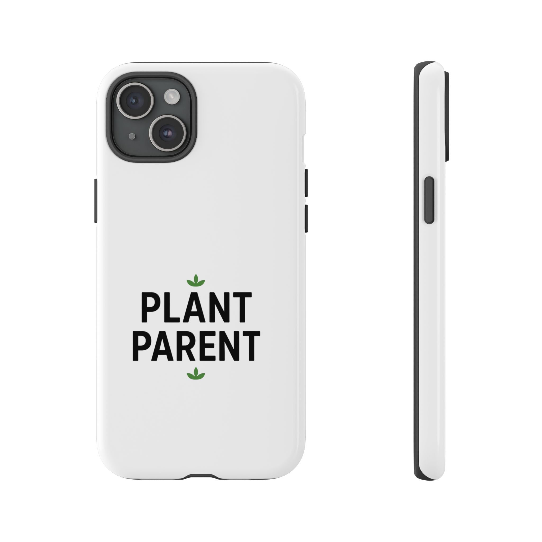 Plant Parent Tough Phone Case – Minimalist Plant Lover Protective Cover
