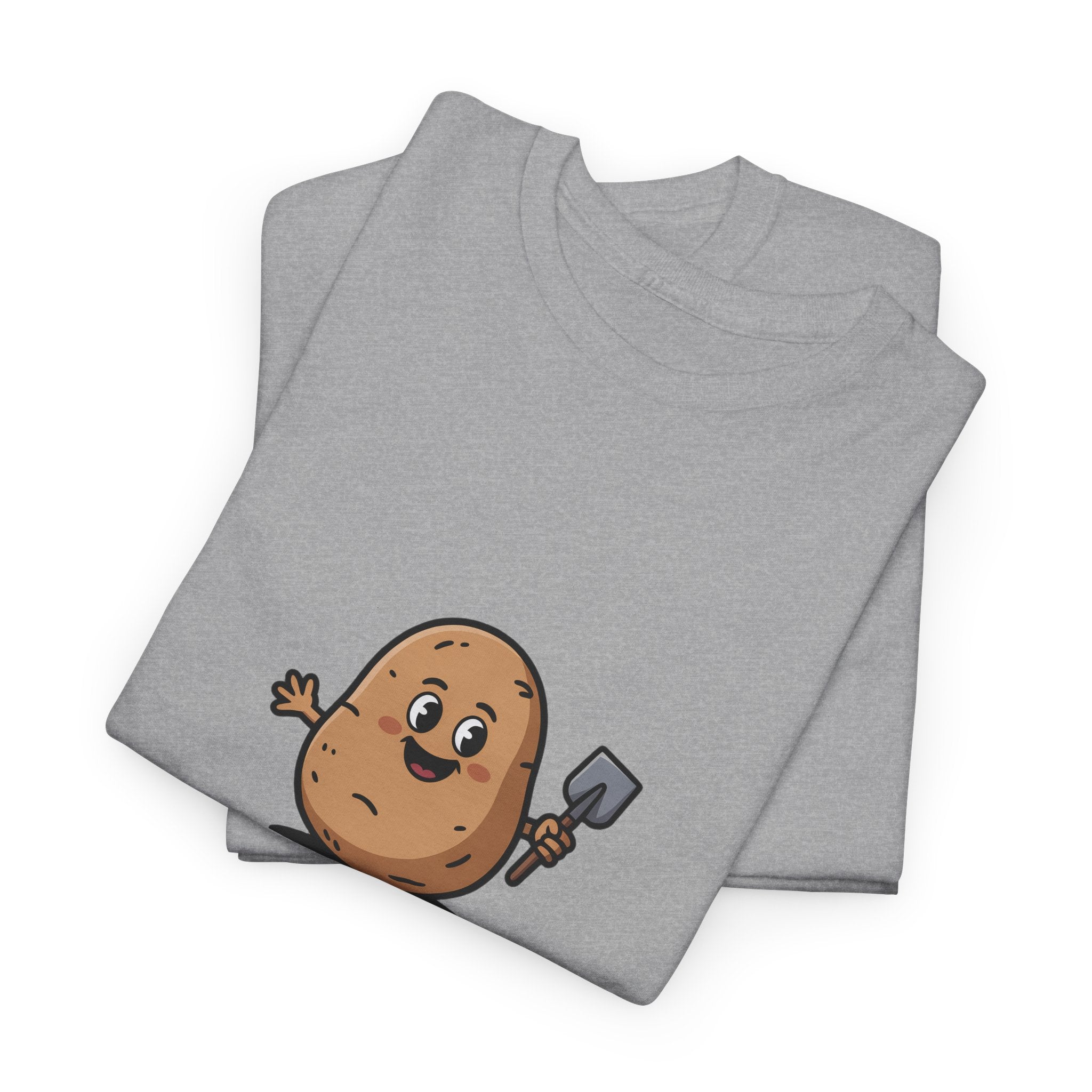 T-Shirt — "Potato Digging Love" Cute Gardening Veggie Tee