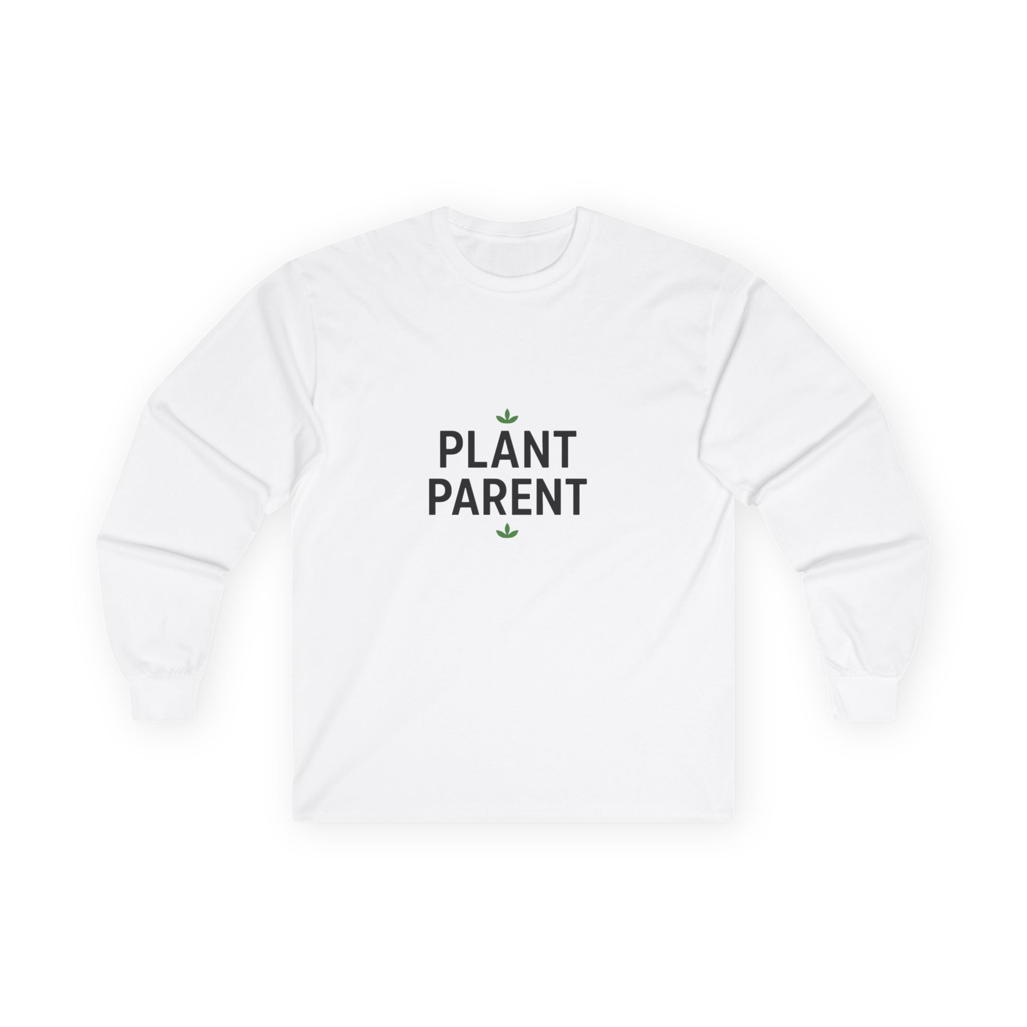 Plant Parent Long Sleeve Tee — Cute Minimalist Plant Lover Shirt