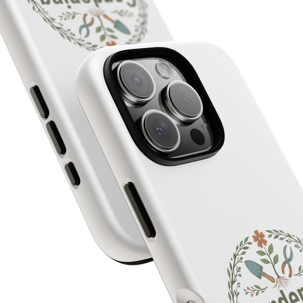 Phone Case — Gardening Addict "Plant • Grow • Repeat" Floral Garden Phone Cover