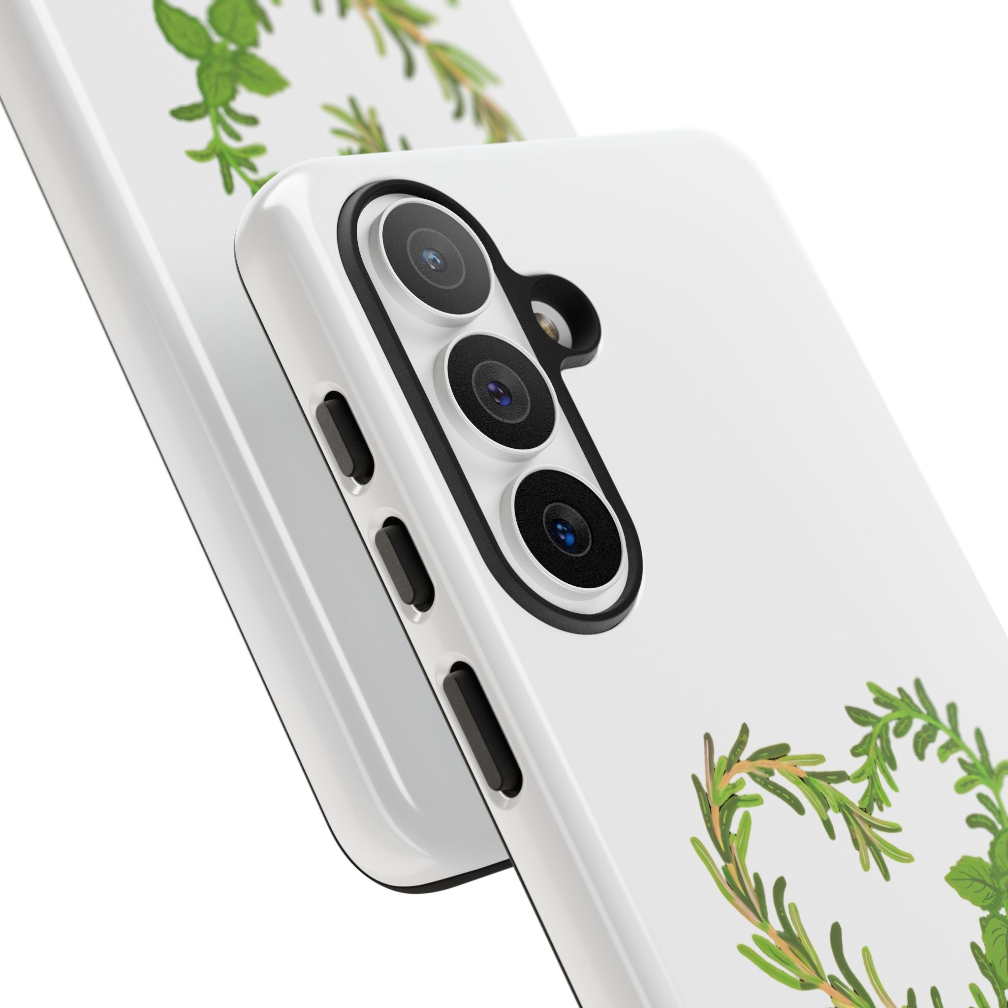 Herb Heart Phone Case - "Love Herbs" Botanical iPhone Cover