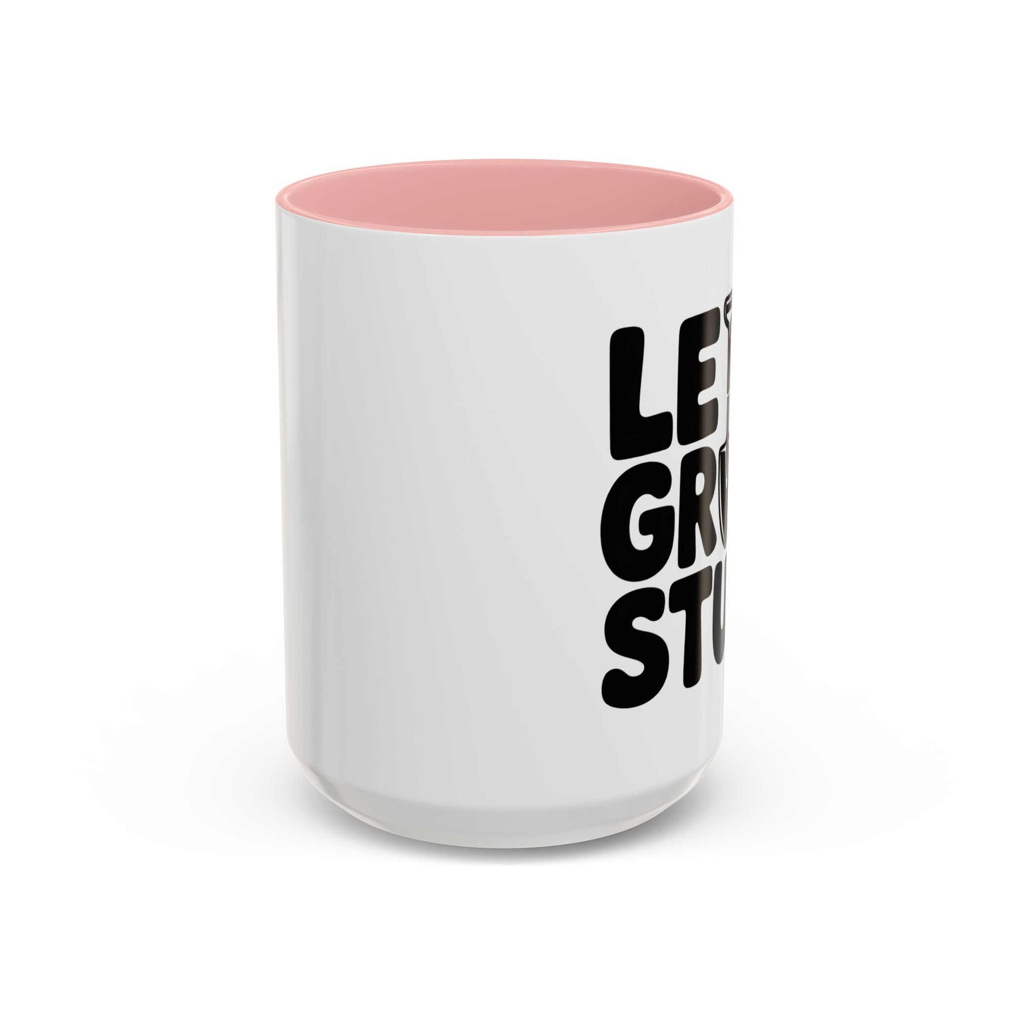 Let's Grow Stuff Coffee Mug — Gardening Mug with Shovel Graphic (11/15 oz)