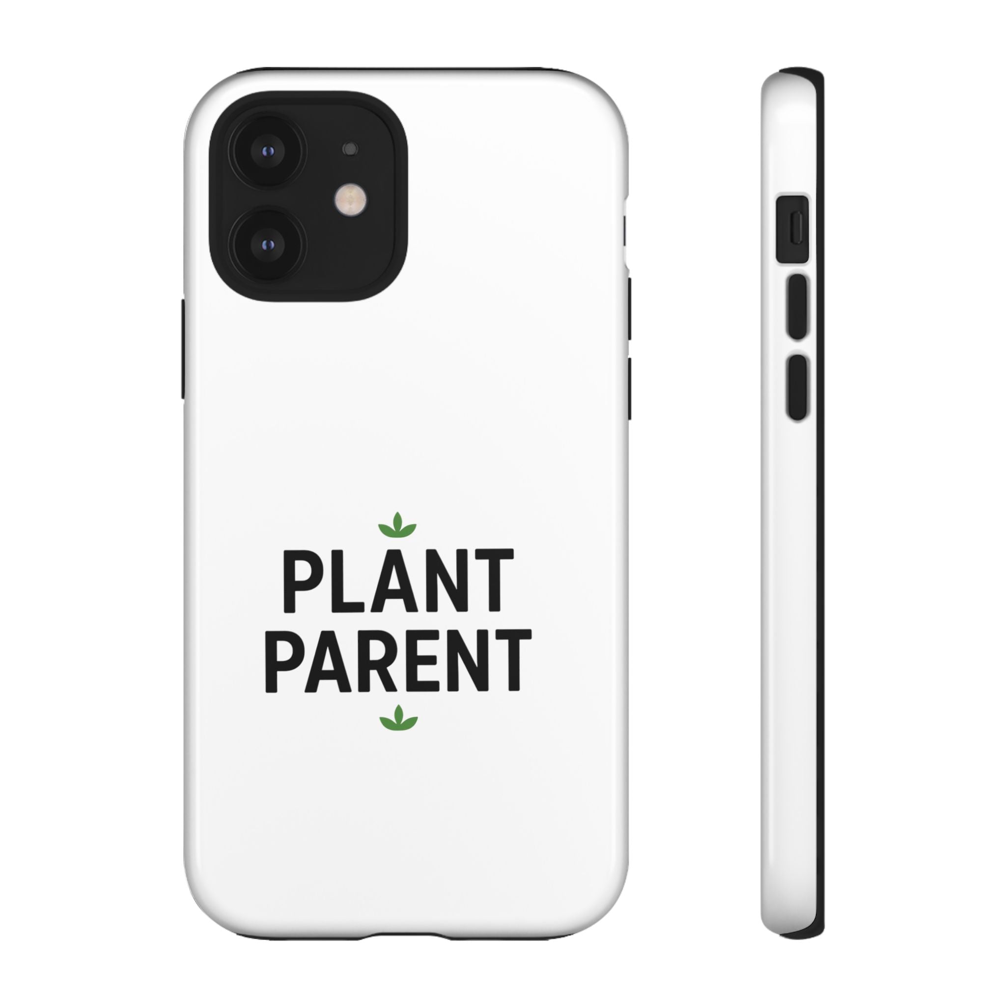 Plant Parent Tough Phone Case – Minimalist Plant Lover Protective Cover