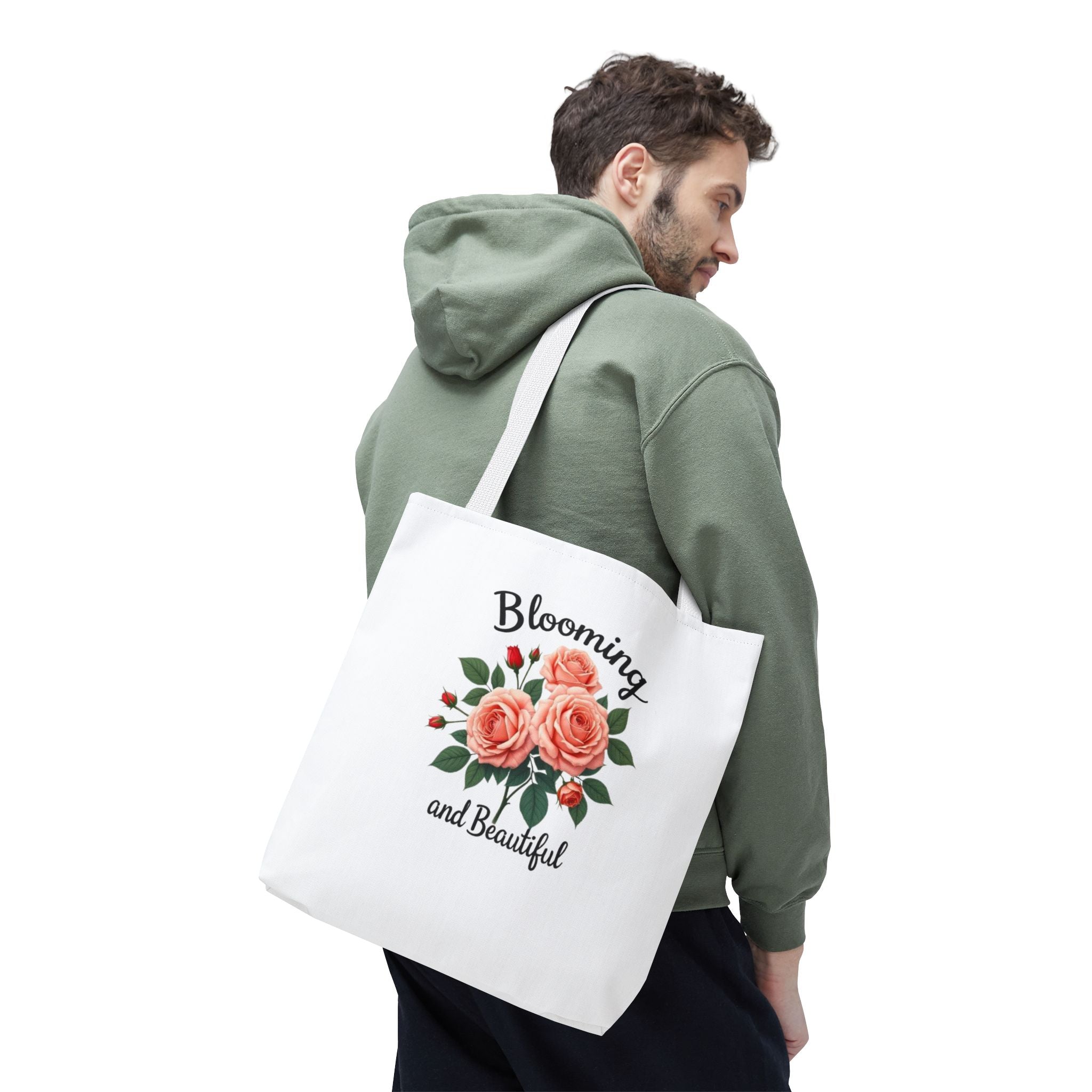 Blooming and Beautiful Floral Tote Bag