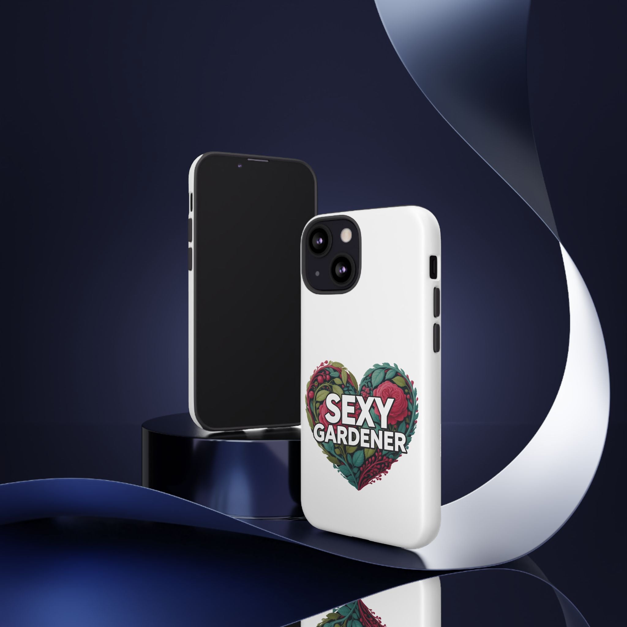 Sexy Gardener Phone Case — Floral Heart Garden Lover Tough Case