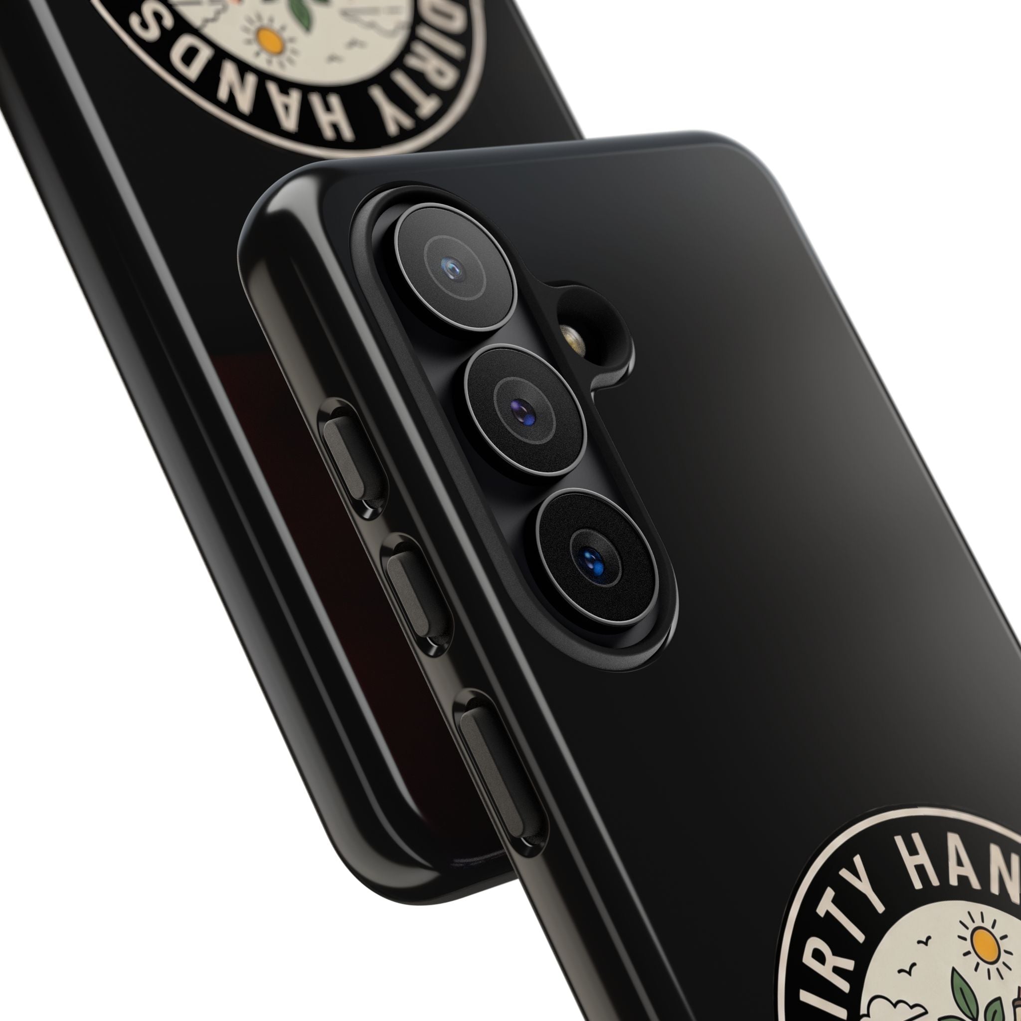 Phone Case — "Dirty Hands Club Est. 2026" Badge (Gardener, Outdoorsy Protective Case)