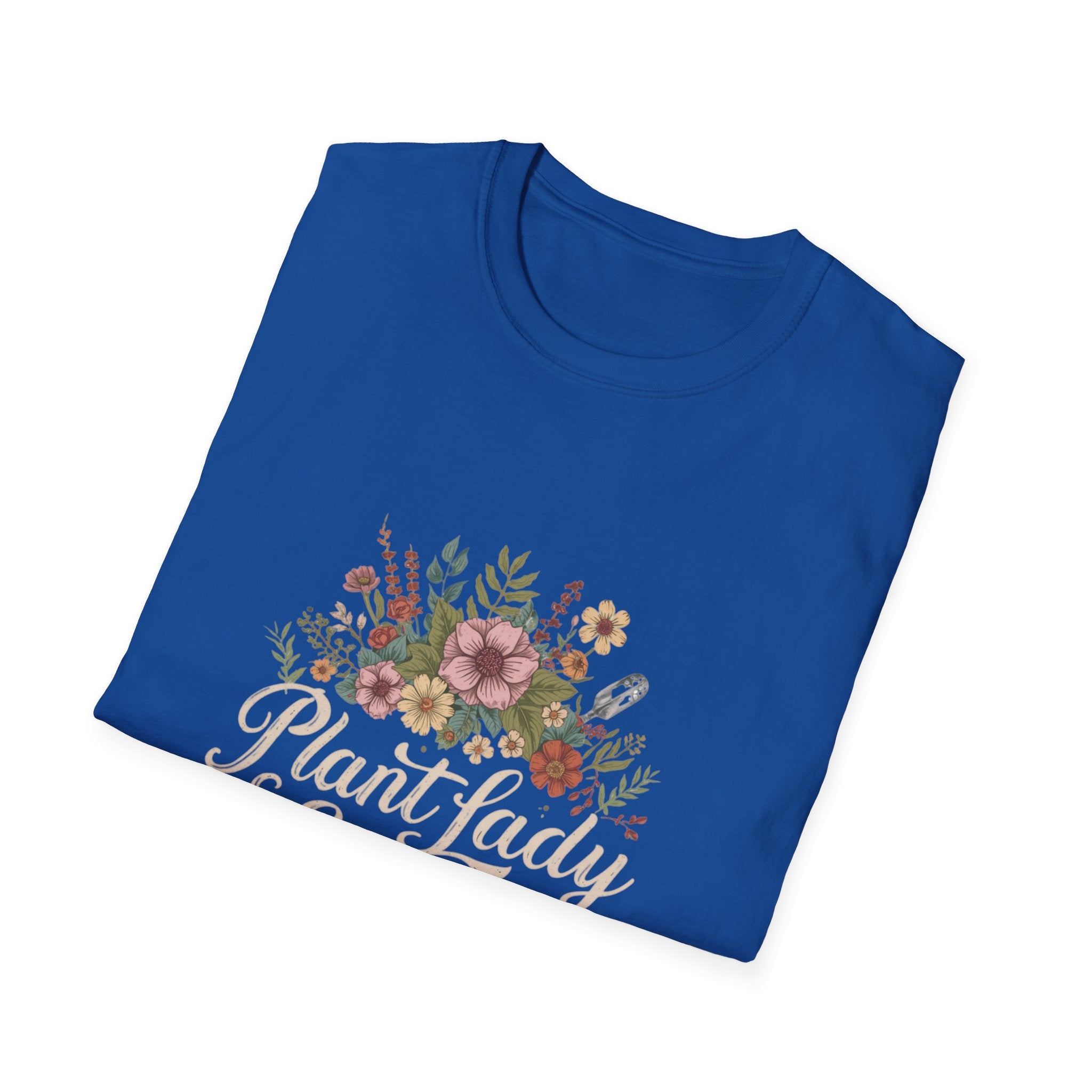 Delicate Floral T-Shirt - “Plant Lady Energy"