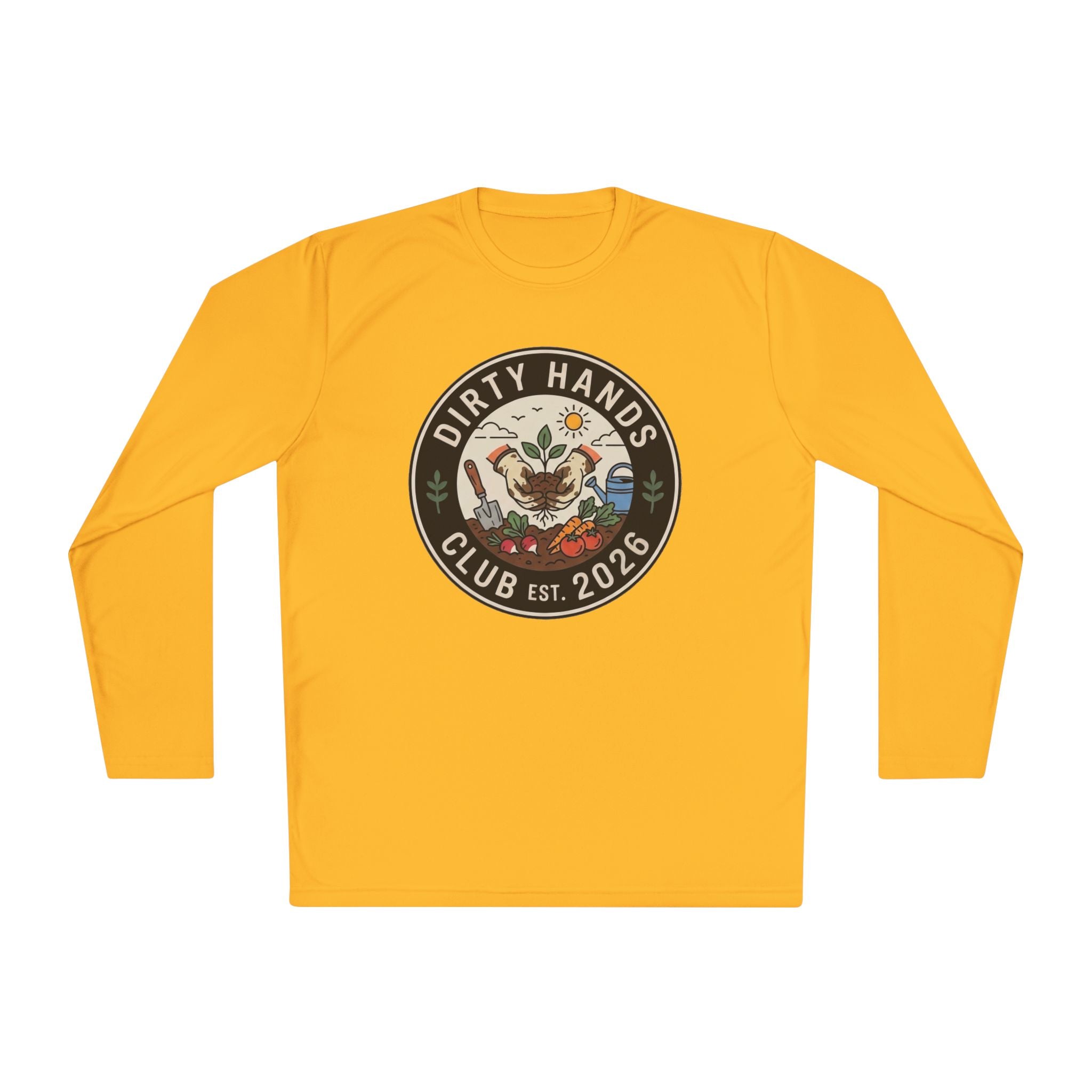 Gardener "Dirty Hands Club Est. 2026" Long Sleeve Tee