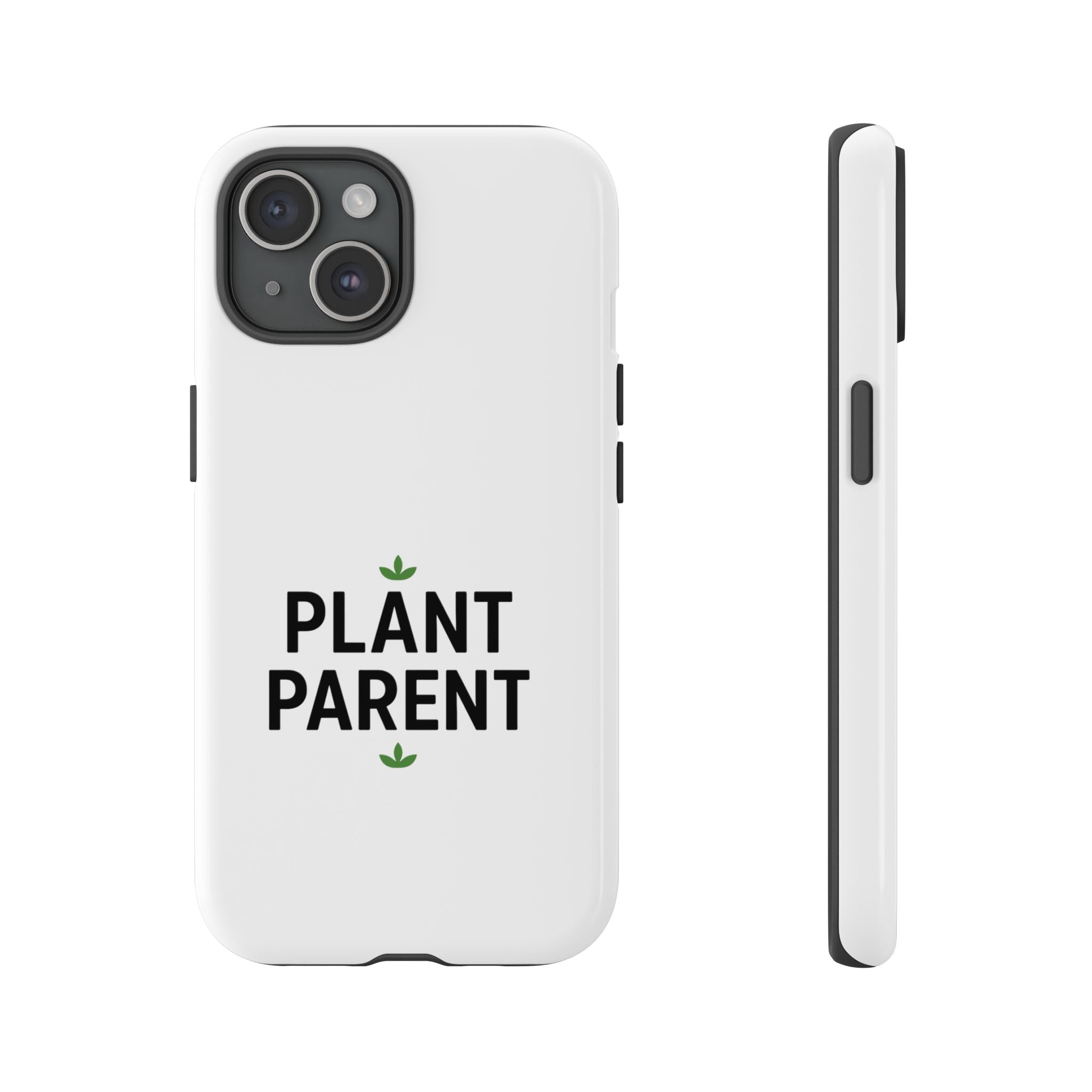 Plant Parent Tough Phone Case – Minimalist Plant Lover Protective Cover