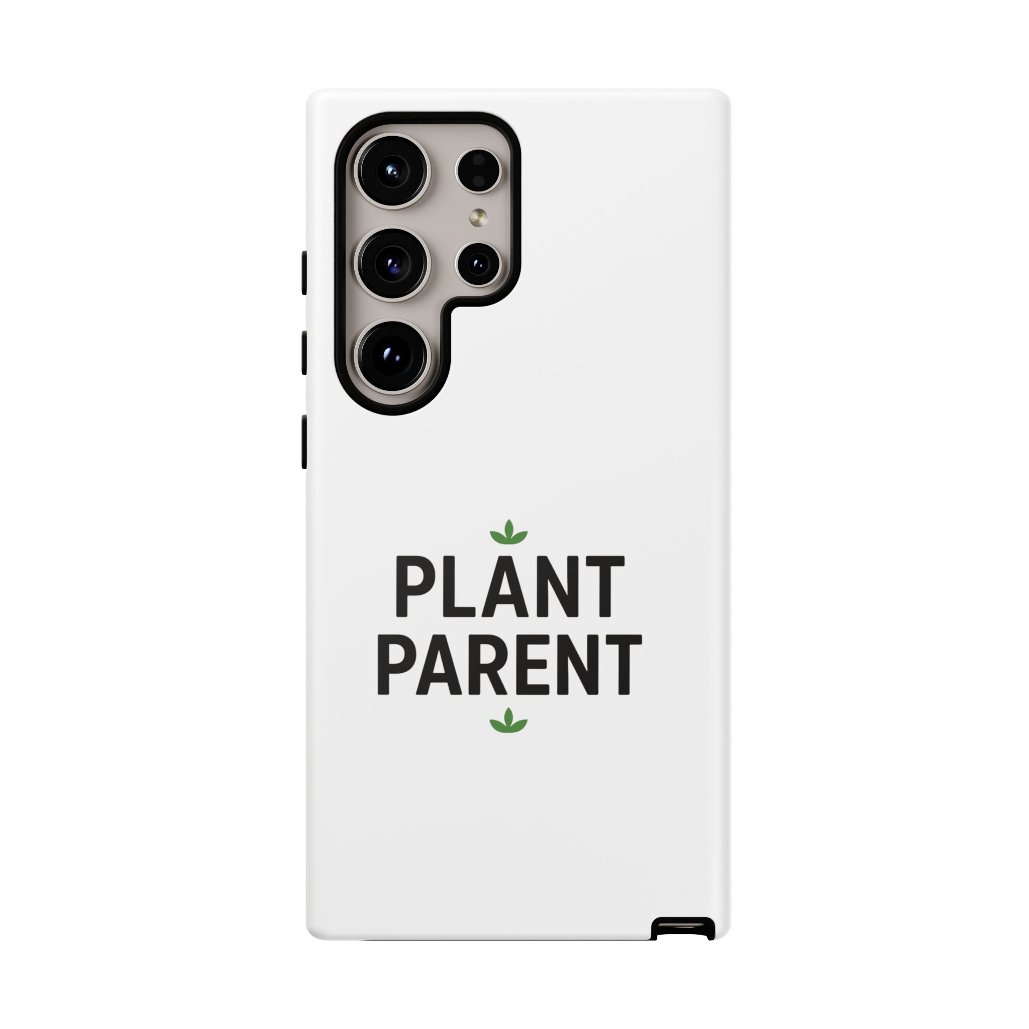 Plant Parent Tough Phone Case – Minimalist Plant Lover Protective Cover