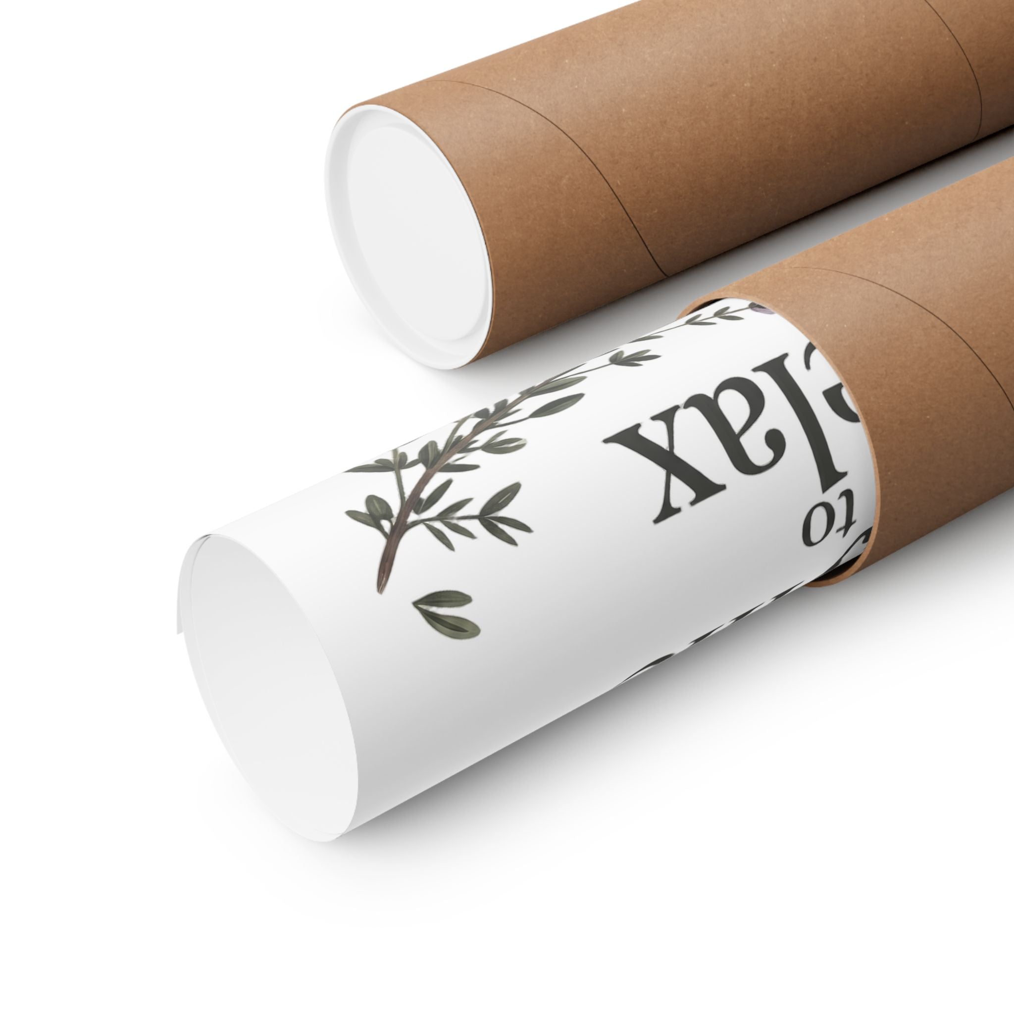 Thyme to Relax Botanical Poster — Calming Kitchen or Spa Wall Art