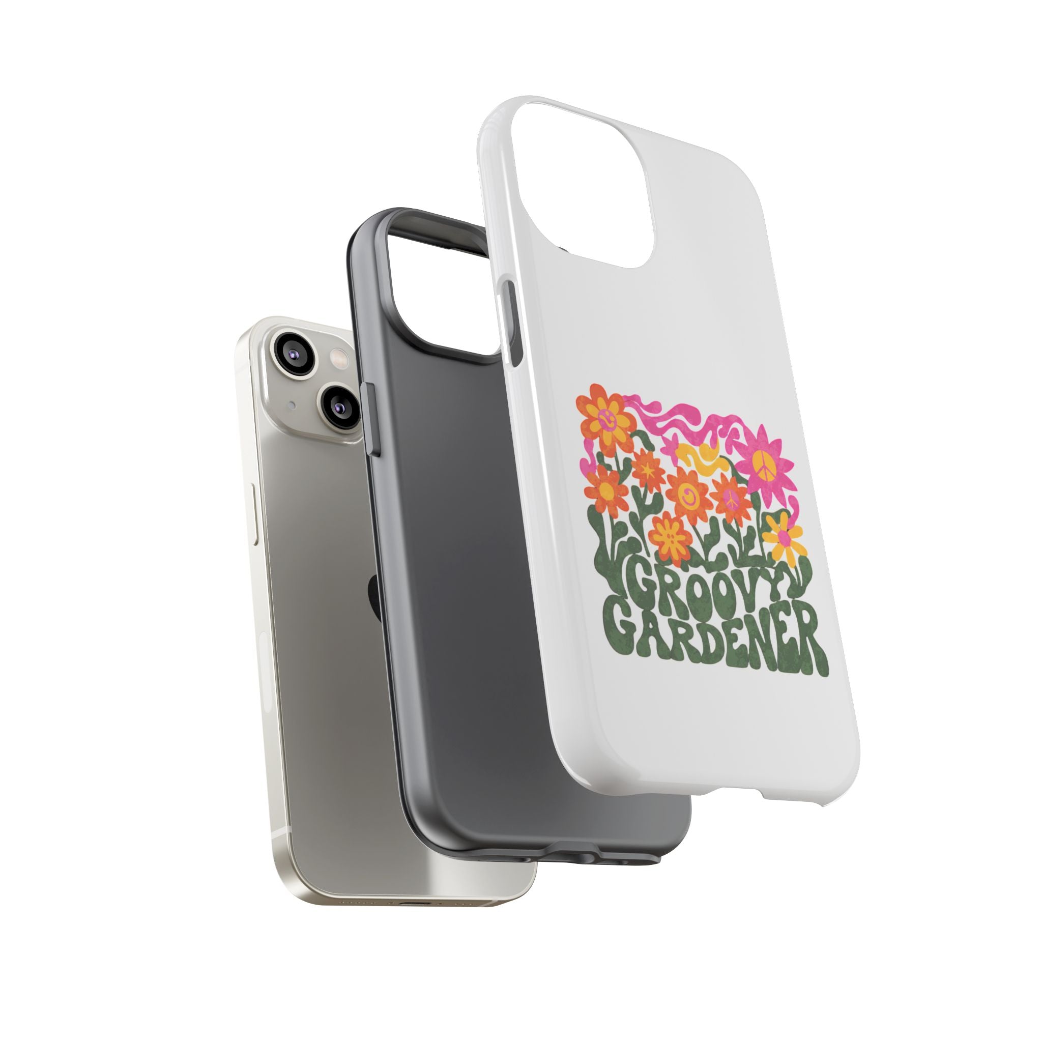 Groovy Gardener Phone Case - Retro Floral iPhone Cover