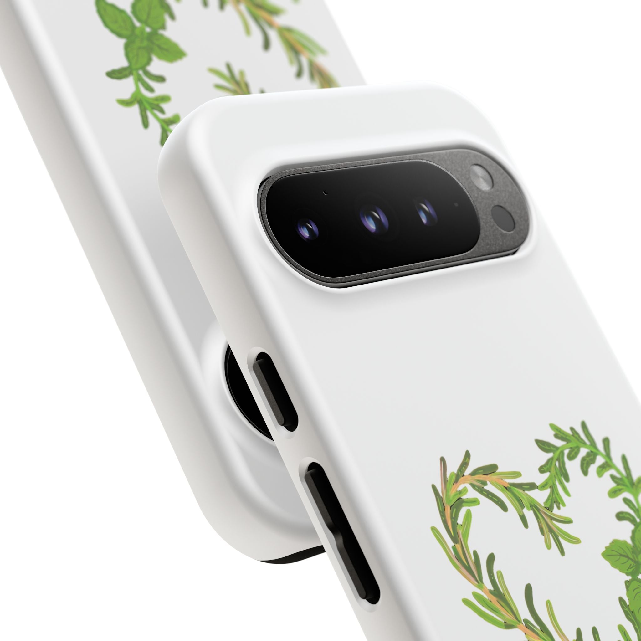 Herb Heart Phone Case - "Love Herbs" Botanical iPhone Cover