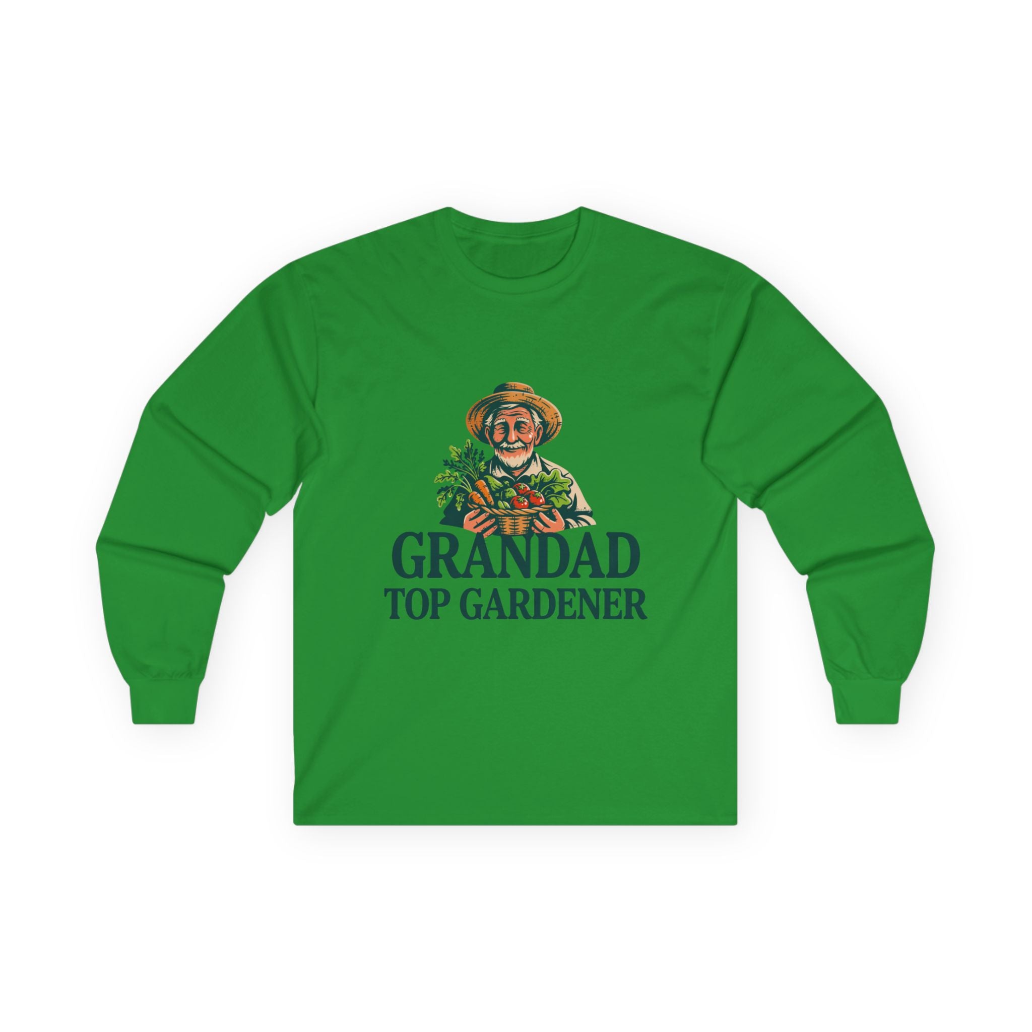 Grandad Top Gardener Long Sleeve Tee — Gardening Gift for Grandpa